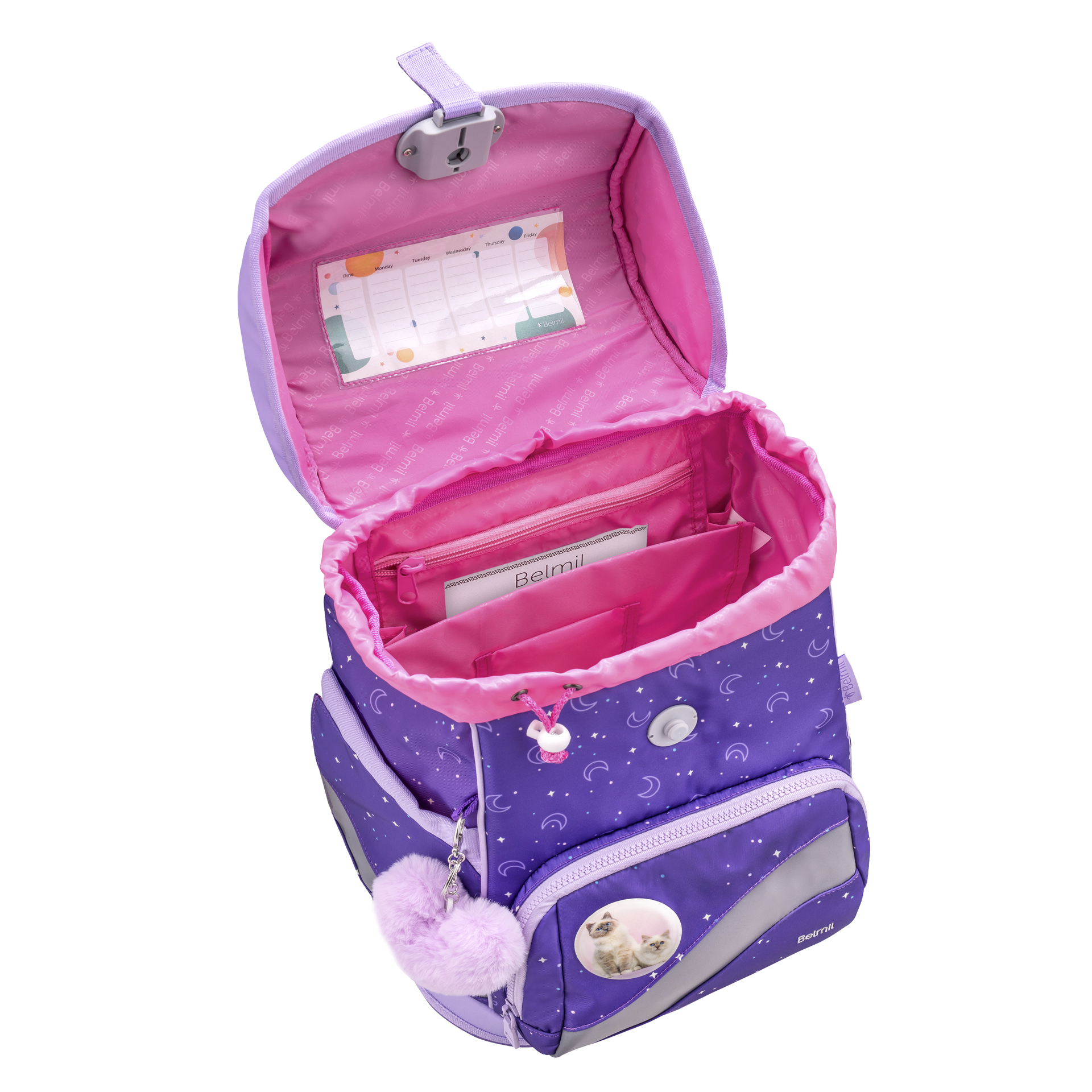 Smarty Plus Schulranzenset 5-teilig - Dahlia