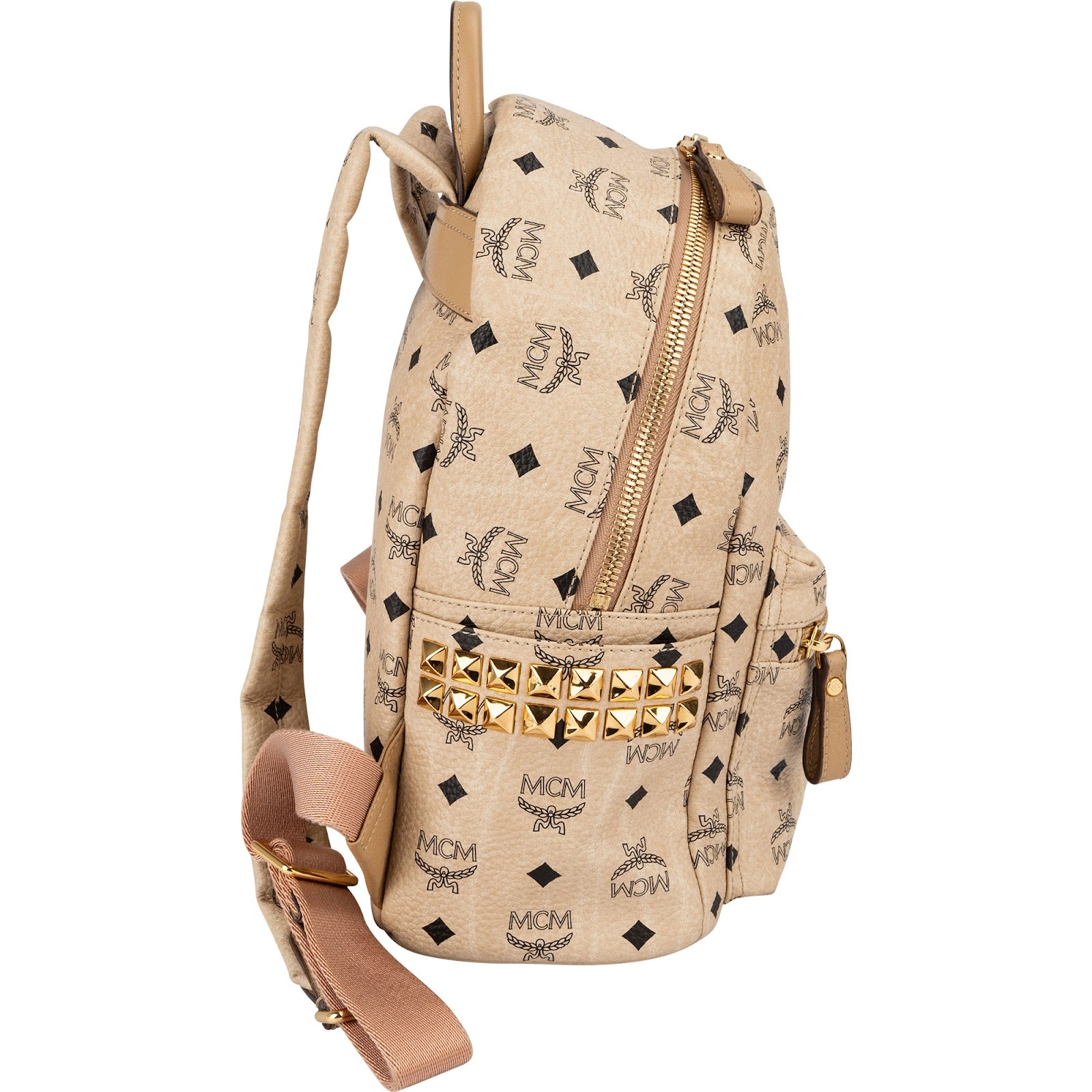 MCM – Monogram Visetos Small Studs Stark-rugzak