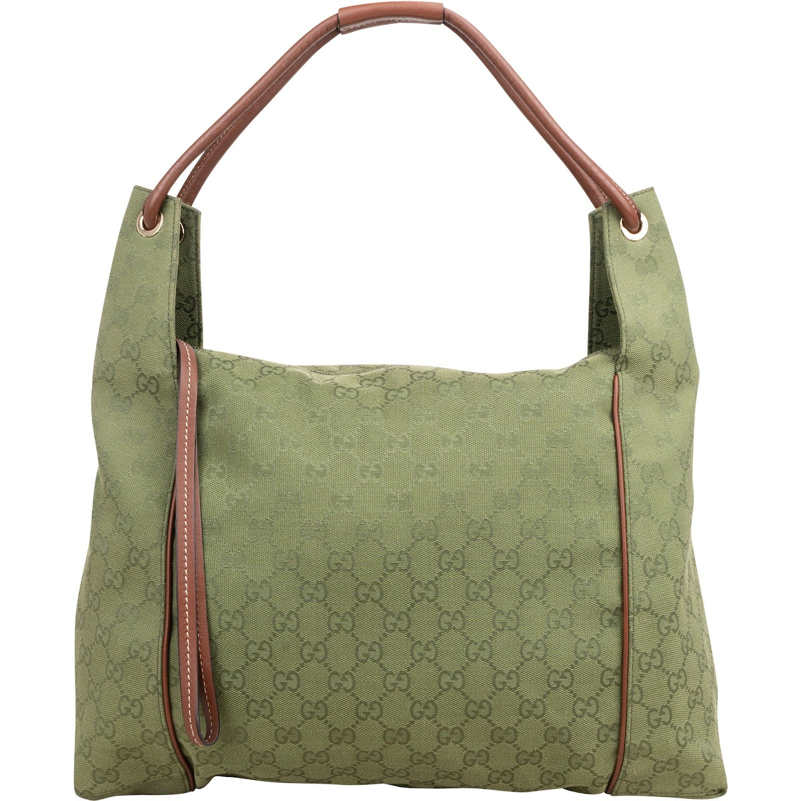 Gucci Monogram GG Canvas Hobo Shoulder Bag