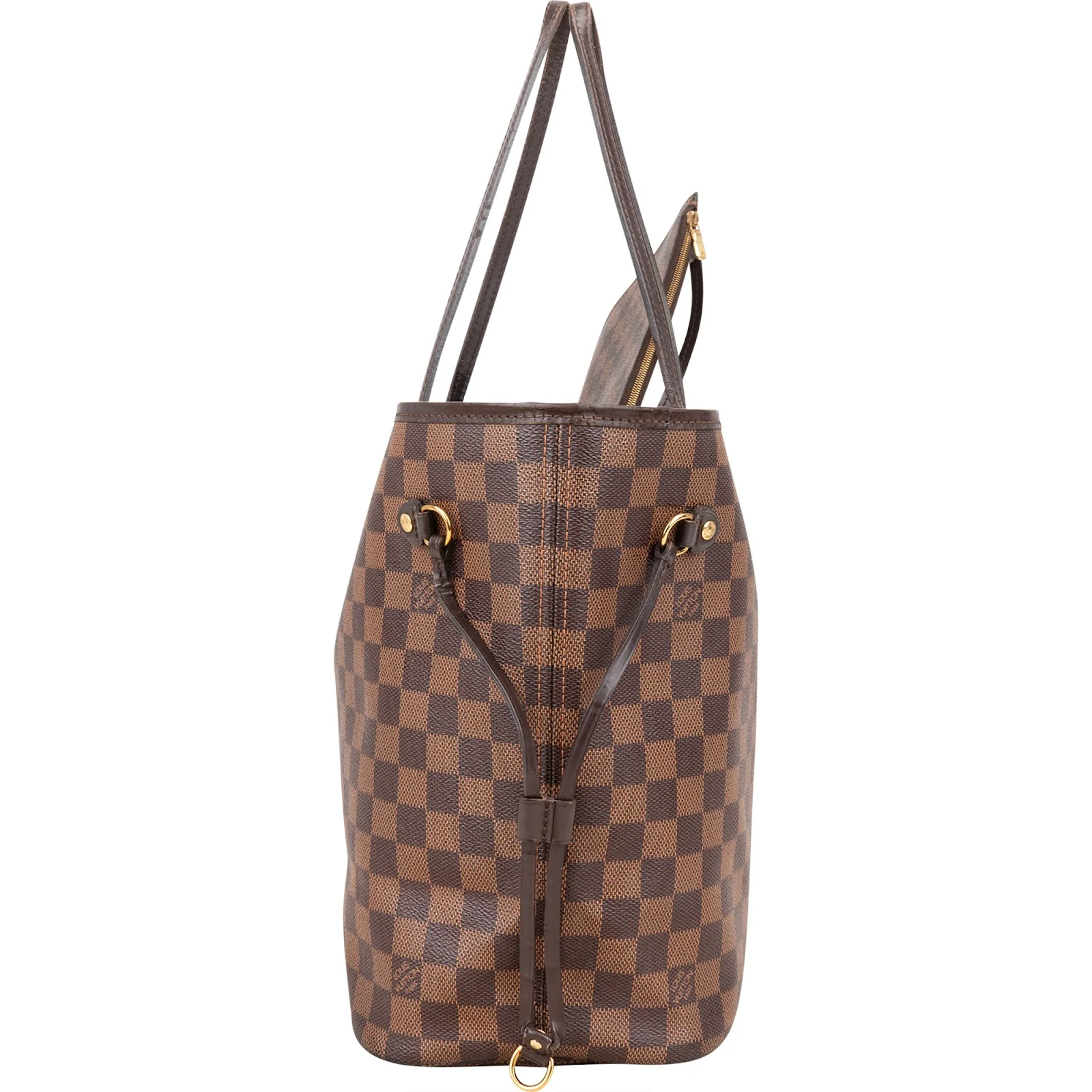 Louis Vuitton Monogram Damier Ebene Neverfull MM Shopper