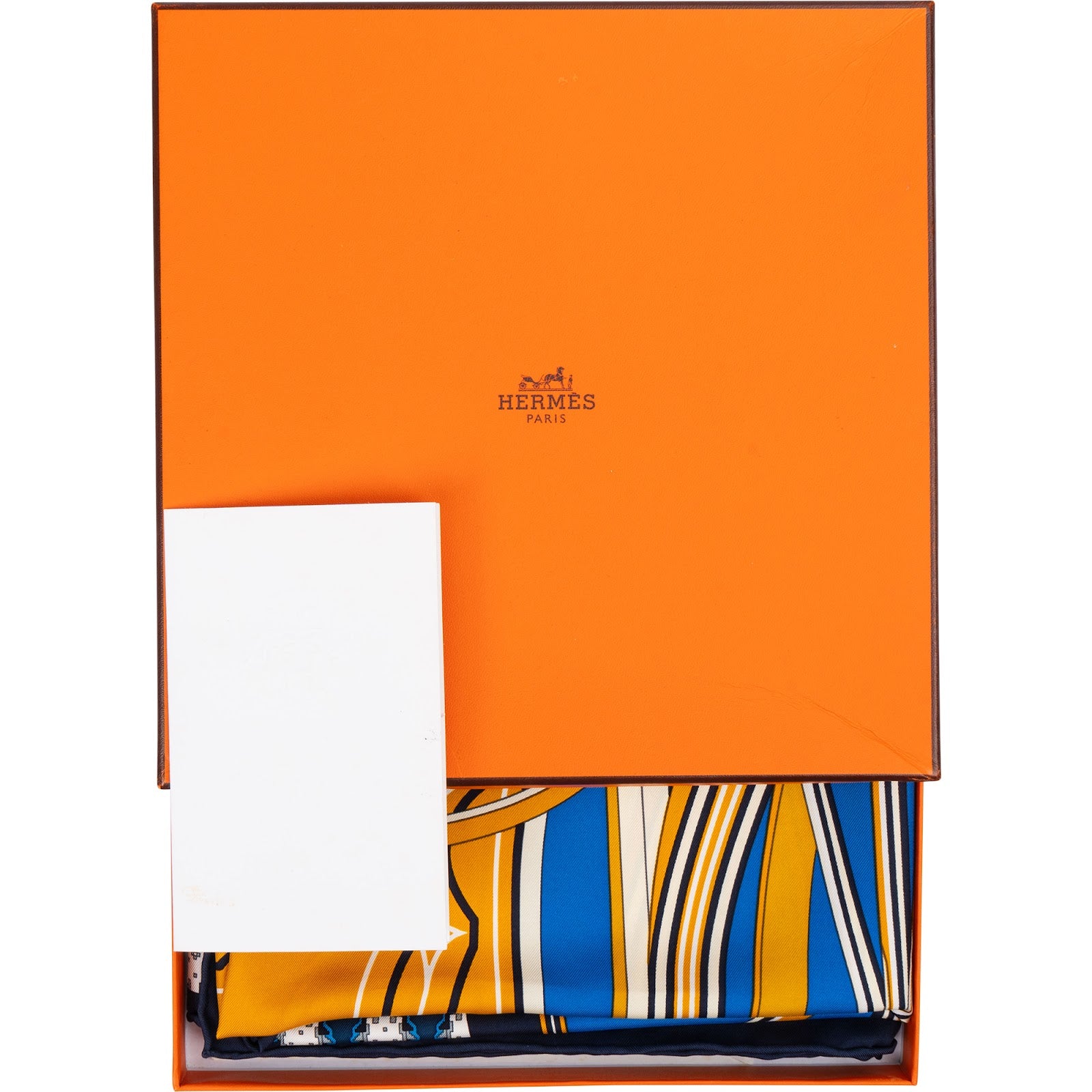 Hermès Silk Les Roues de Phaeton Carre 90 Tuch