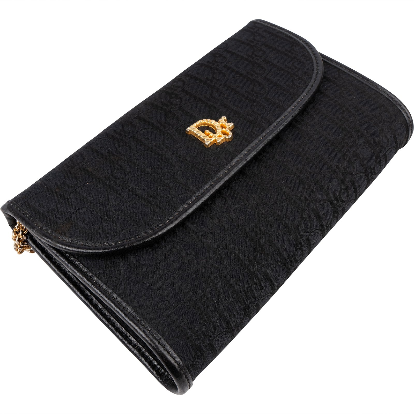 Christian Dior Oblique Monogram Single Flap Crossbody Bag