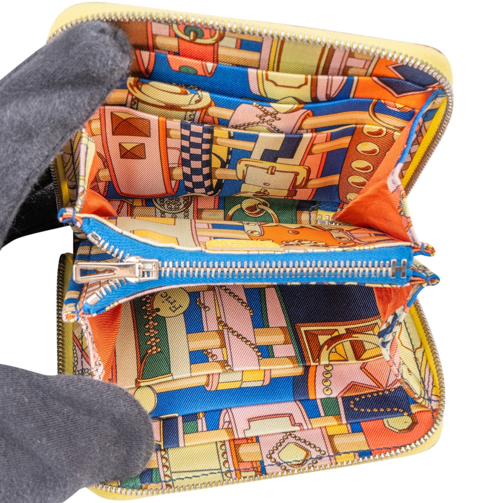 Hermès - Silk'in Azap compacte portemonnee
