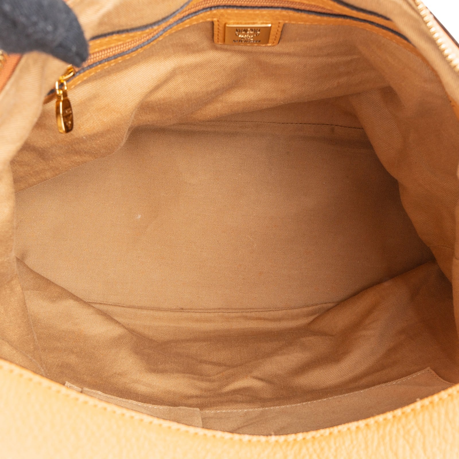 MCM Monogram Visetos Hobo Shoulder Bag