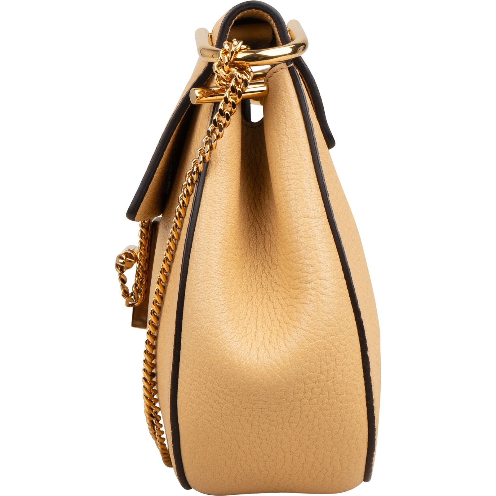 Chloé Grained Leather Drew Crossbody Bag