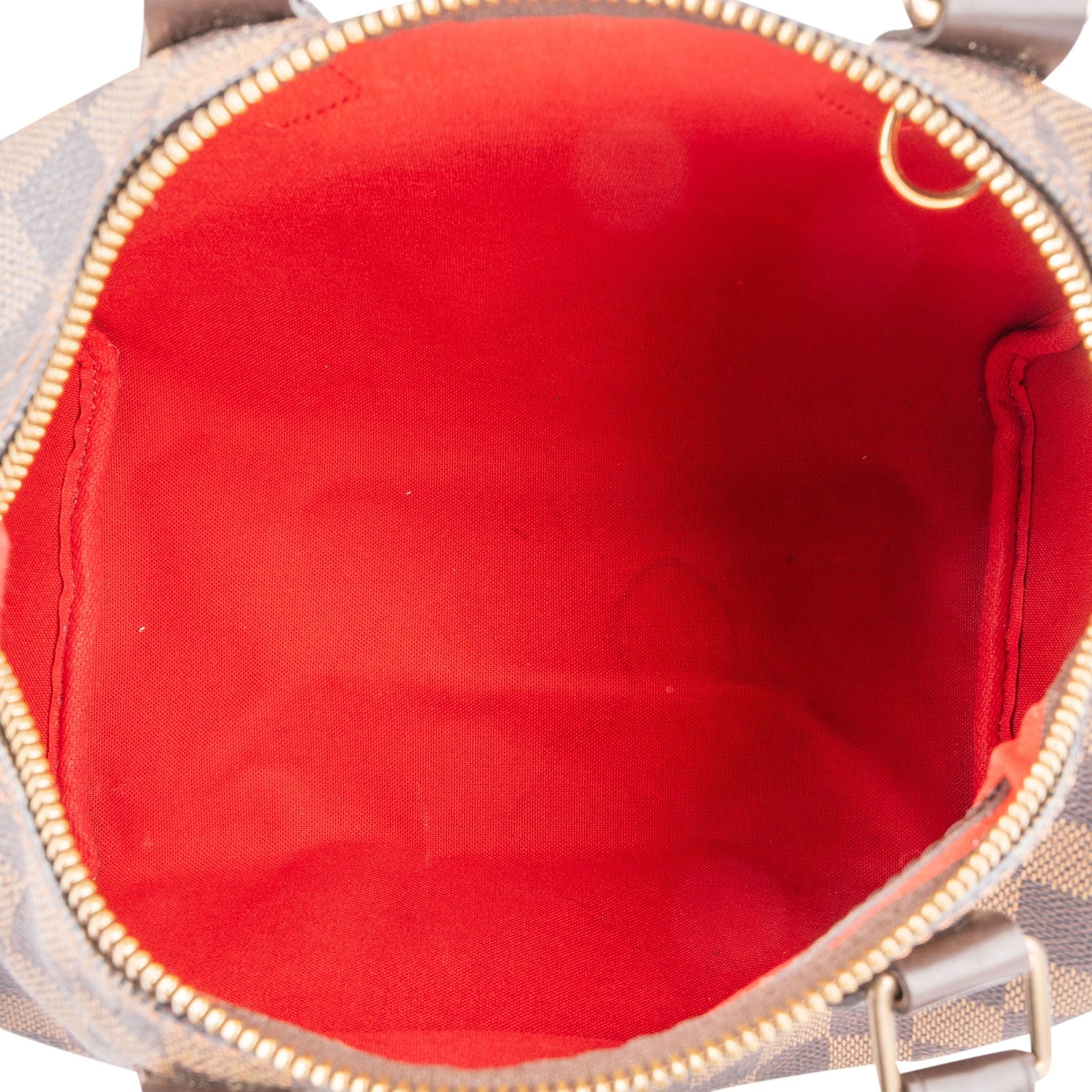 Louis Vuitton Monogram Damier Ebene Speedy 25 Boston Bag