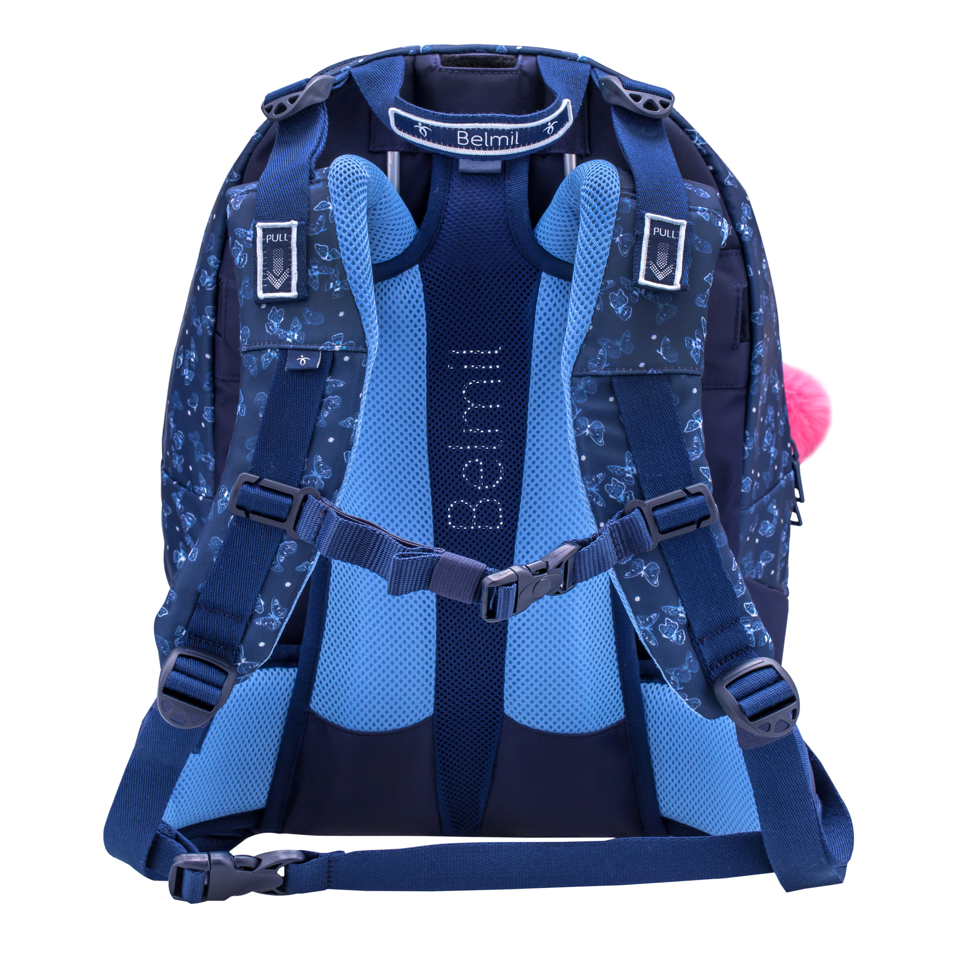 2-IN-1 Schultasche & Gürteltasche 2-teilig - Sapphire