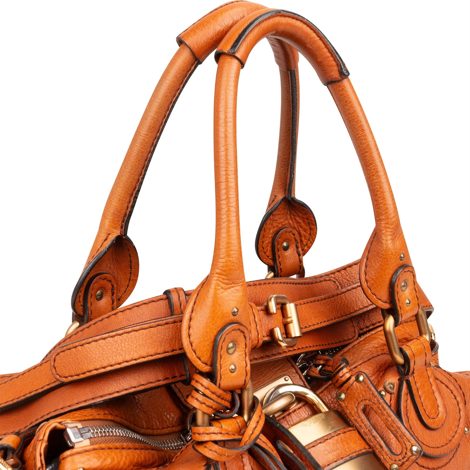Chloé Leather Paddington Crossbody Handbag