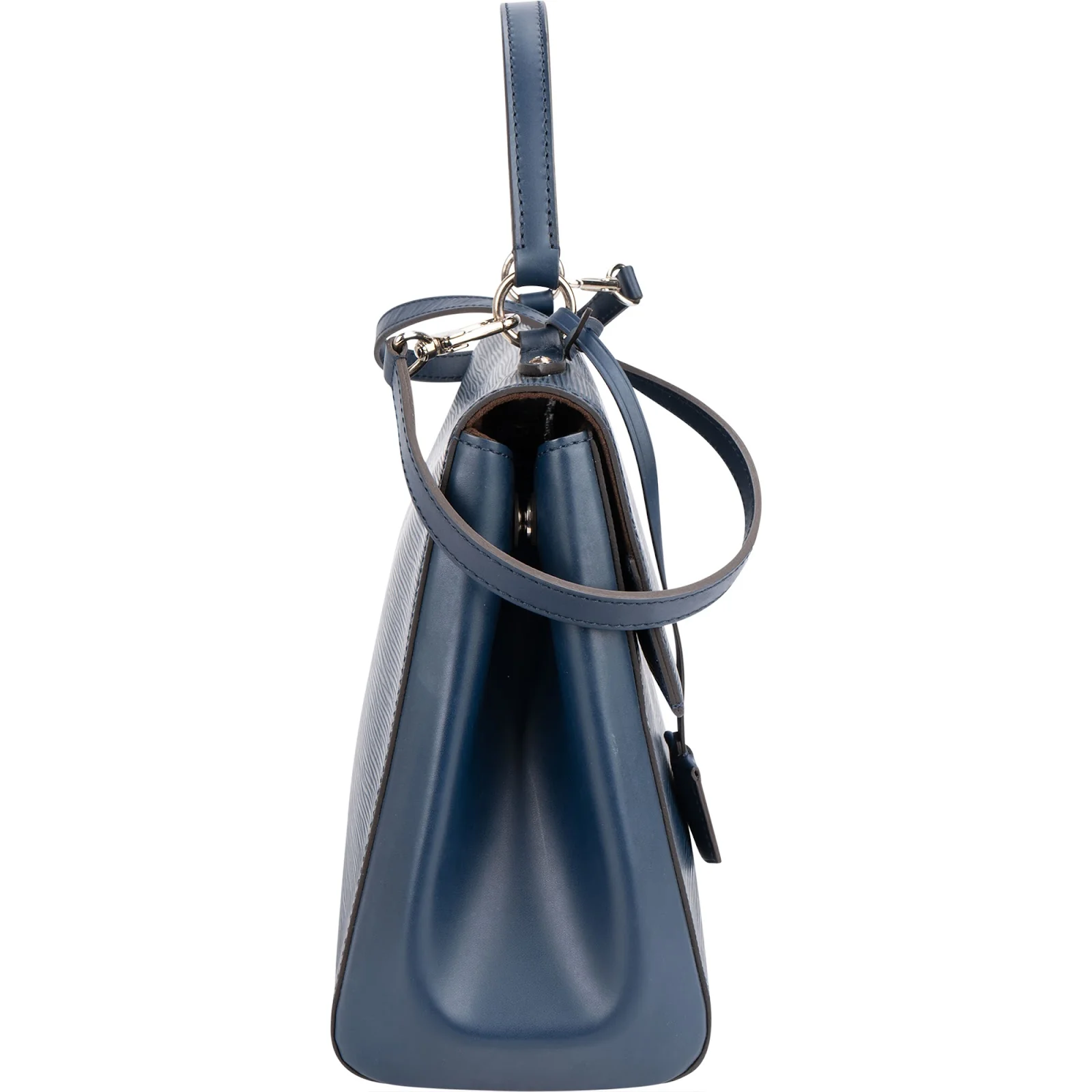 Louis Vuitton Blue Epi Leather Cluny MM Handbag