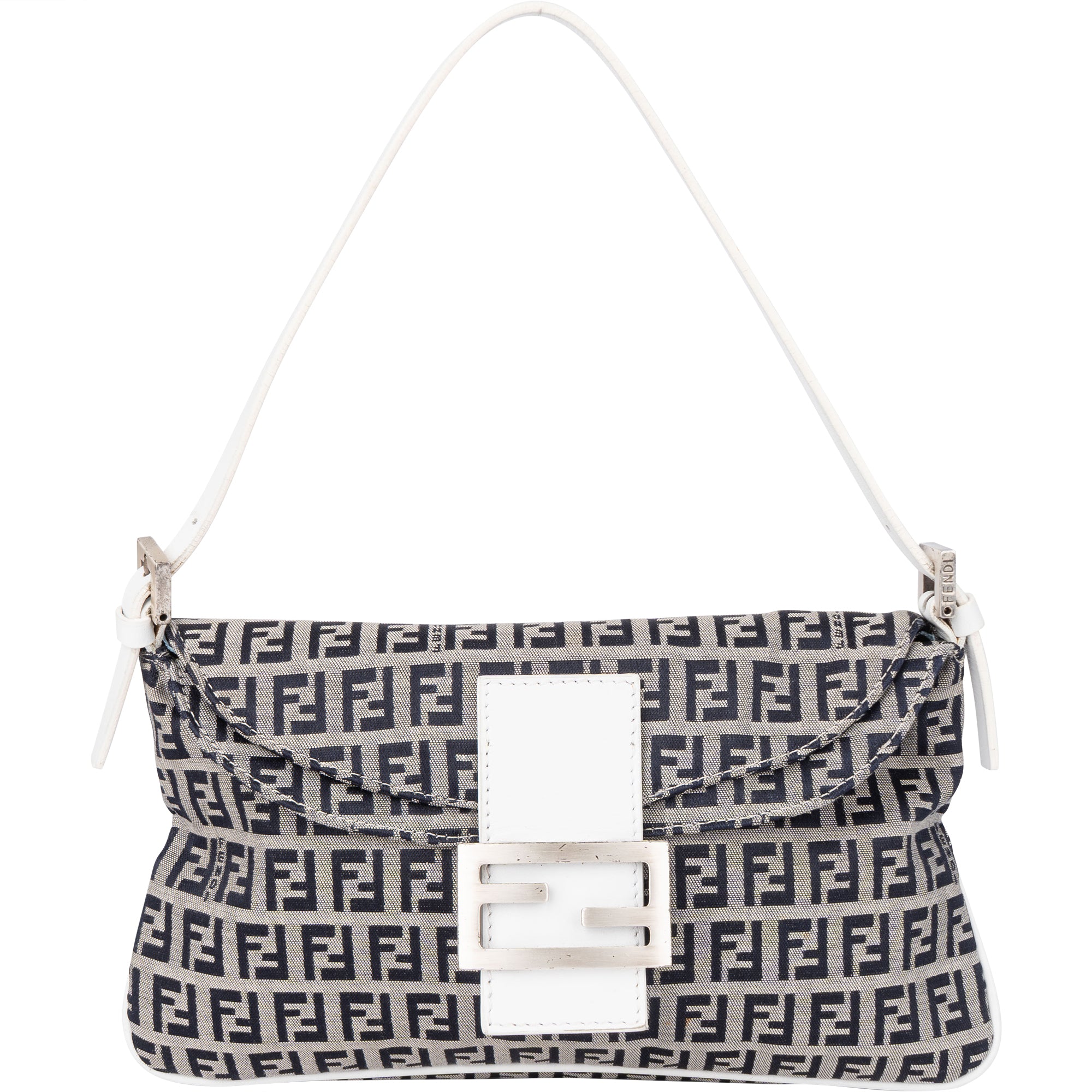 Fendi FF Monogram Baguette Handbag