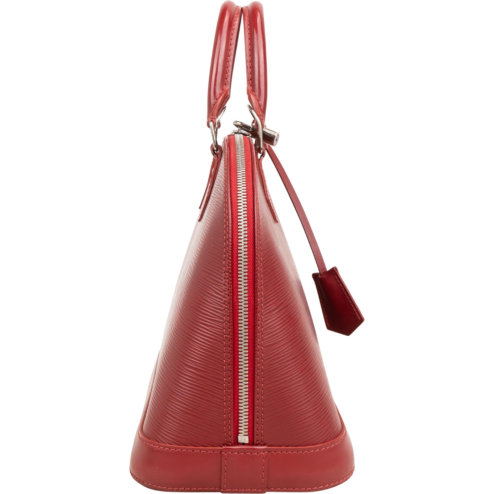 Sac à main Alma PM Louis Vuitton en cuir Epi rouge
