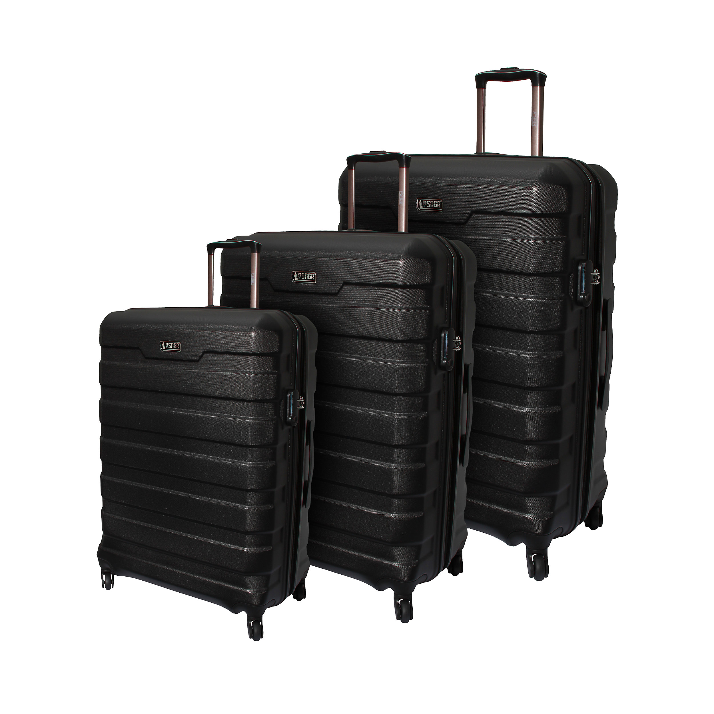 3-part Trolley Set with 4 wheels with 4 wheels 56/66/77 cm EXP Chicago S/M/L 241 Liter 3-part Trolley Set with 4 wheels with 4 wheels 56/66/77 cm EXP Chicago S/M/L 241 Liter