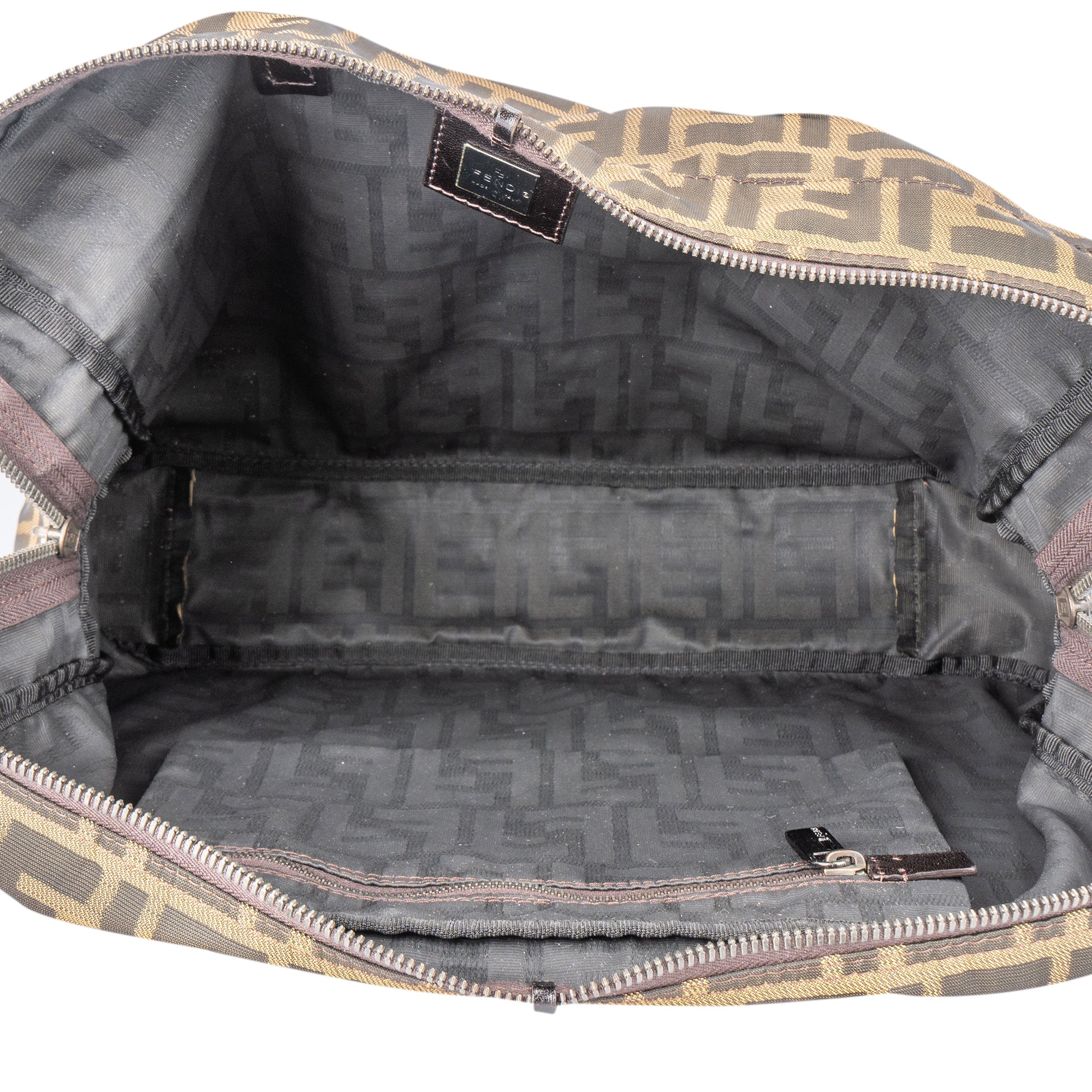 Fendi FF Monogram Zucca Attachi Handbag