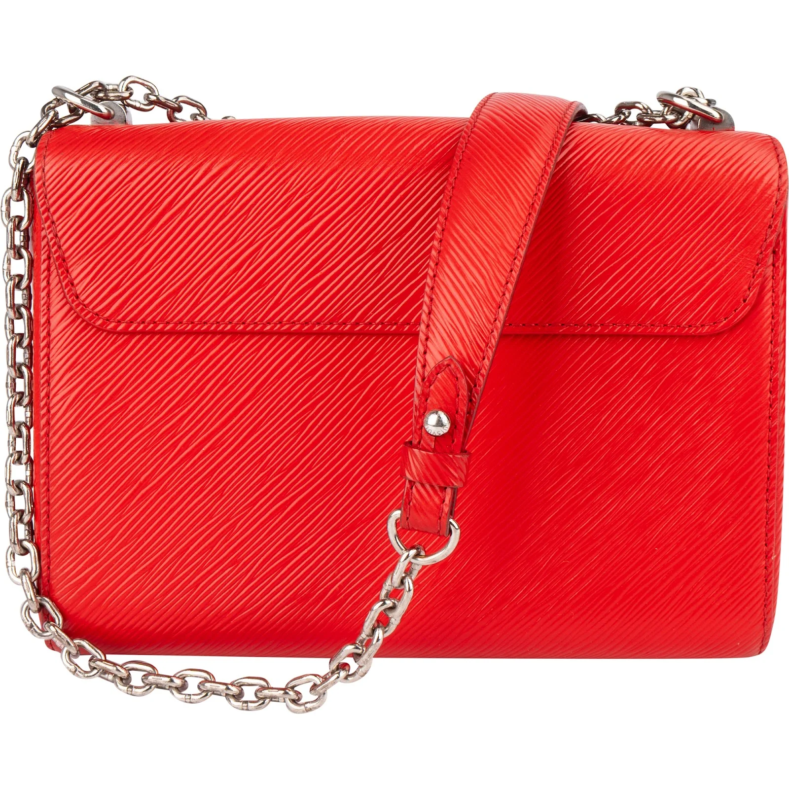 Louis Vuitton Red Epi Leather Twist Crossbody Bag