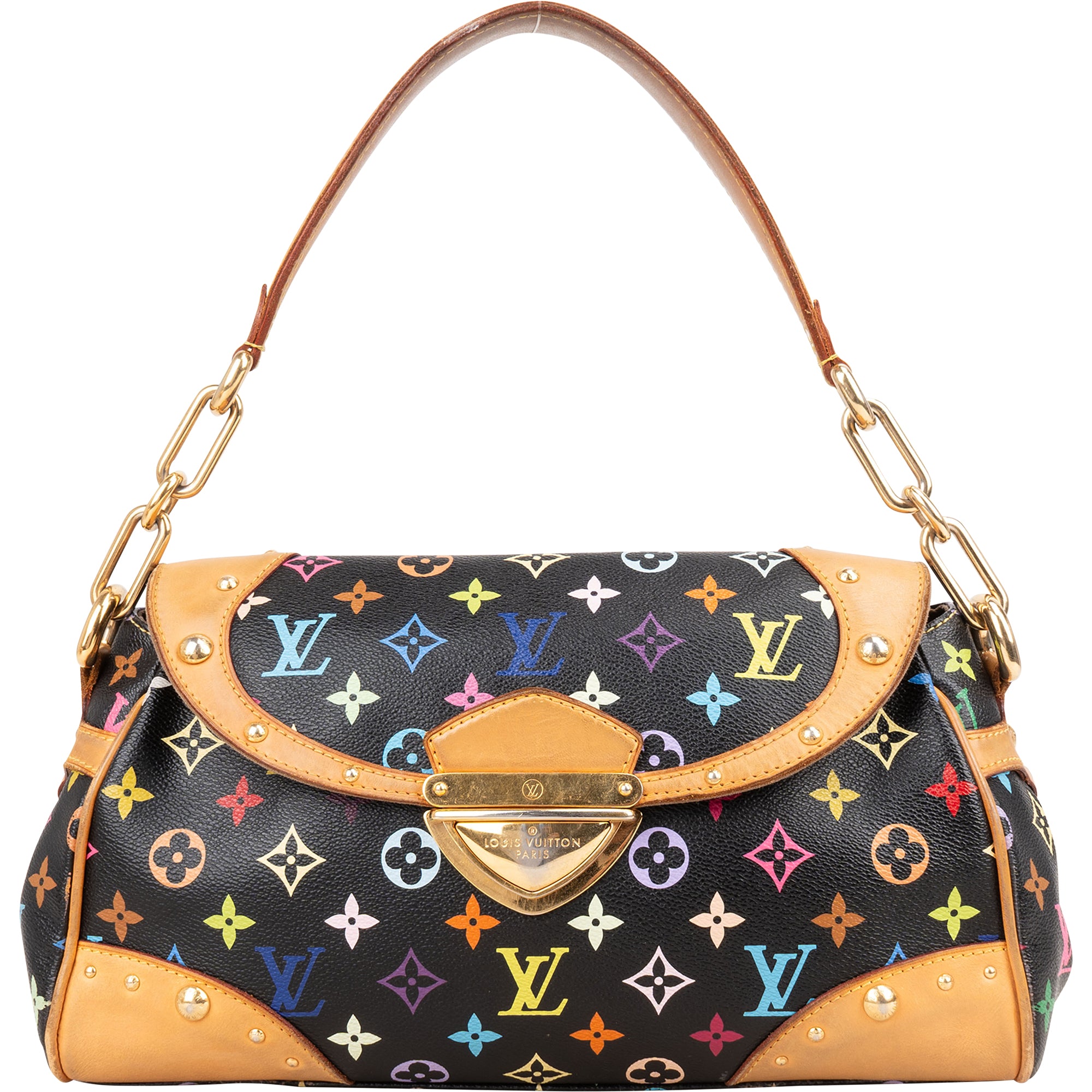 Louis Vuitton Canvas Monogram Multicolor Beverly MM Shoulder Bag