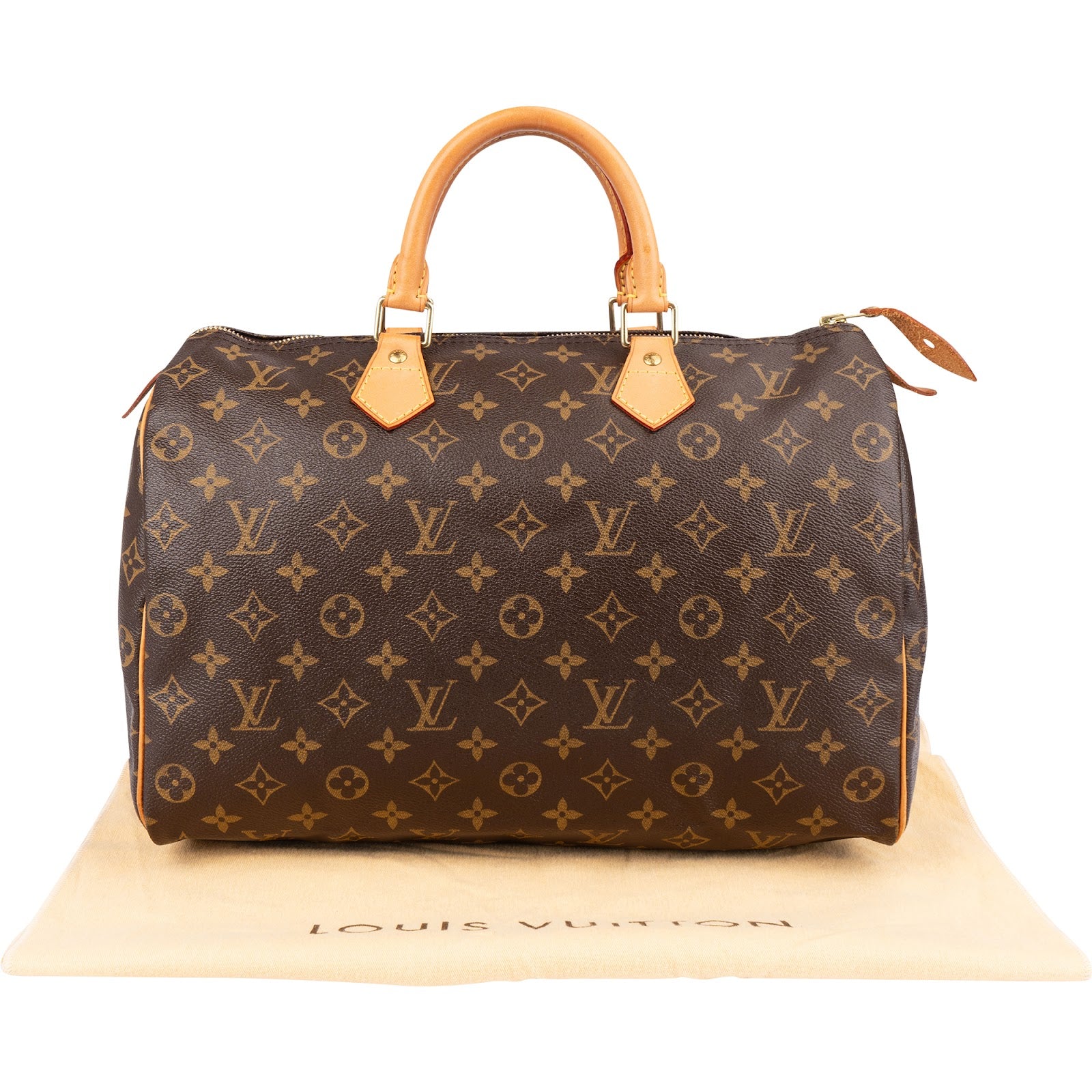 Louis Vuitton - Monogram Canvas Speedy 35 Boston Bag