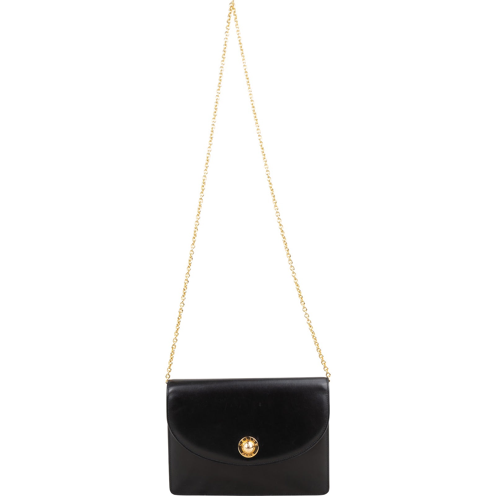 Celine - Emblem Flap Crossbody Bag