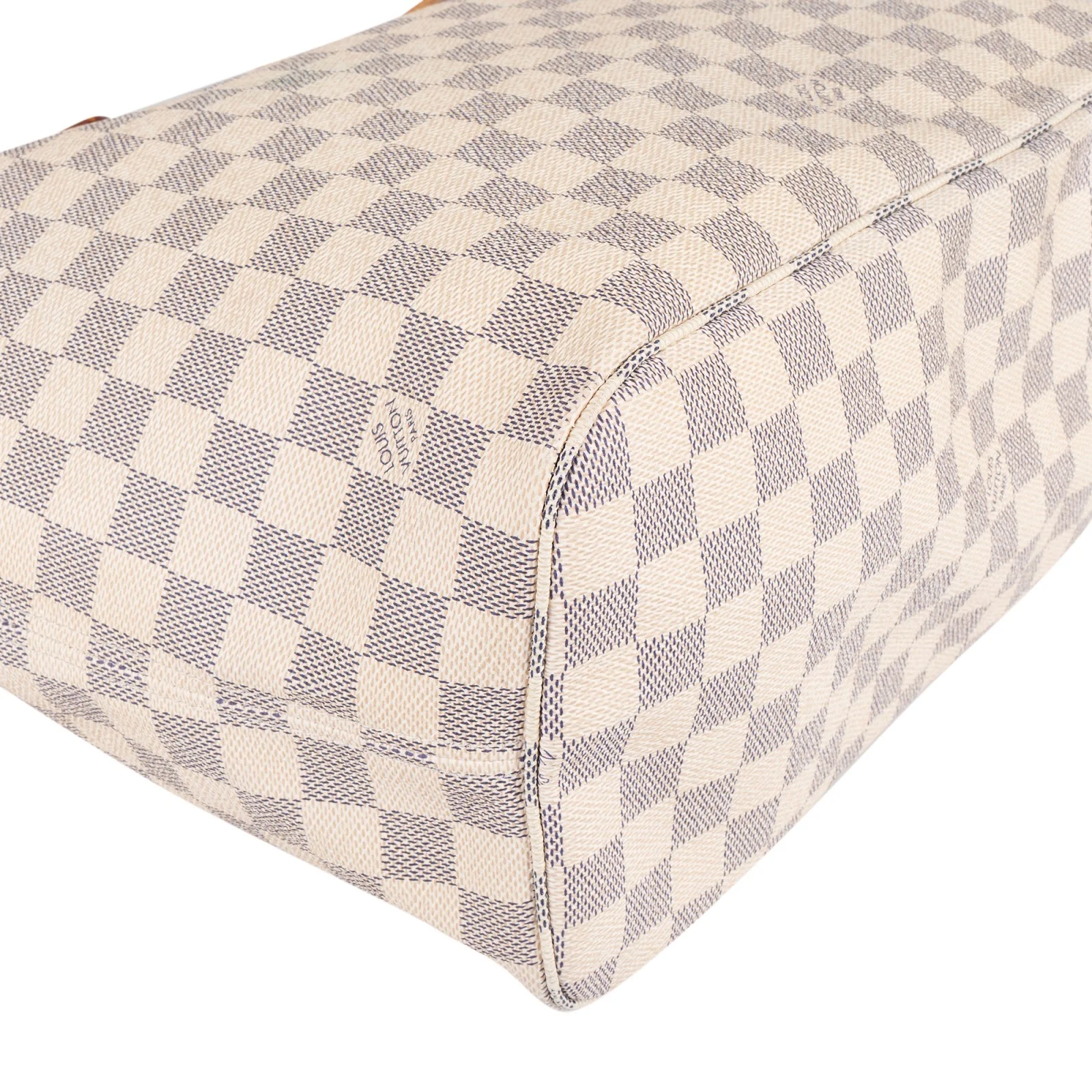 Louis Vuitton Monogram Damier Azur Canvas Neverfull MM Shopper