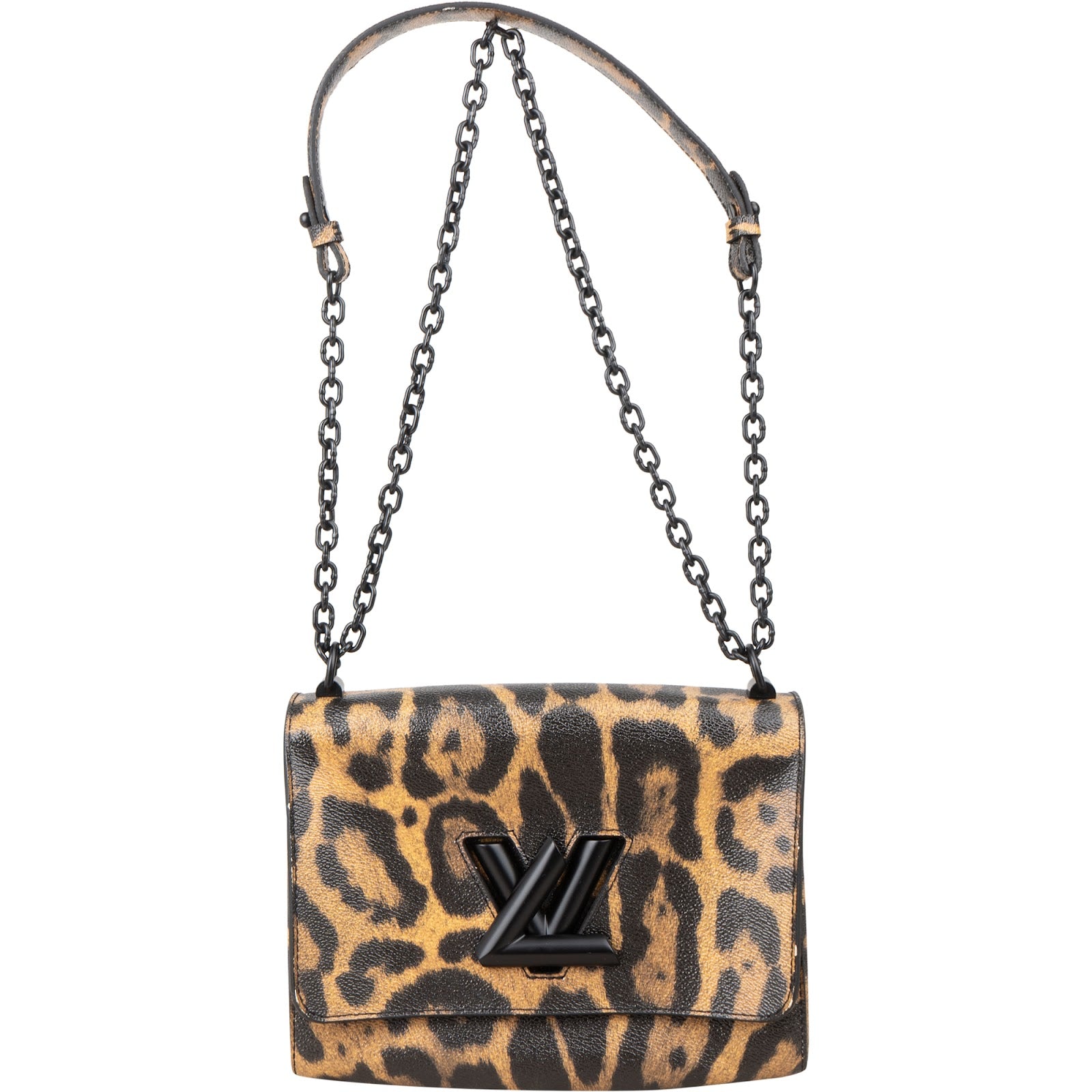 Louis Vuitton – Twist MM Crossbody Bag „Wild At Heart" Leopard Print