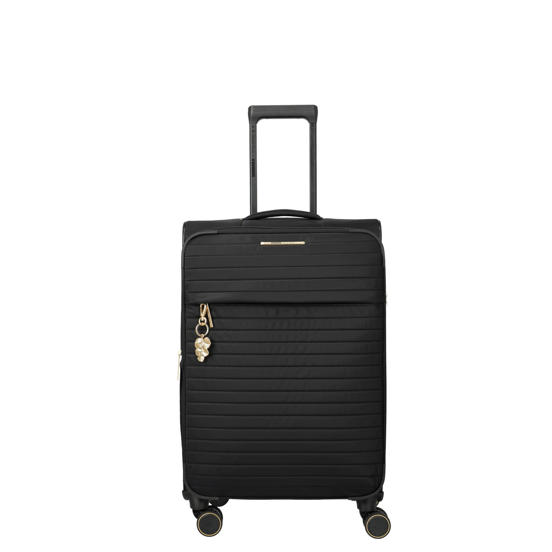 BARBARA STEPP Trolley M (68 cm) erweiterbar - schwarz