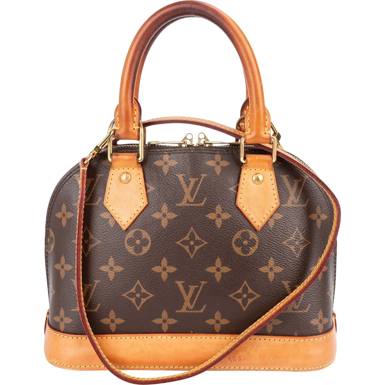 Louis Vuitton Canvas Monogram Alma BB Handbag