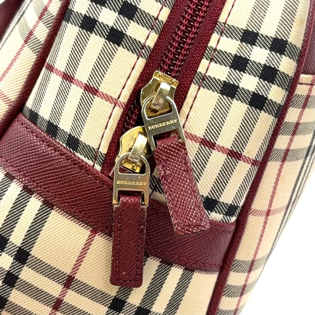 Burberry Shoulder bag multicolor Leather Canvas
