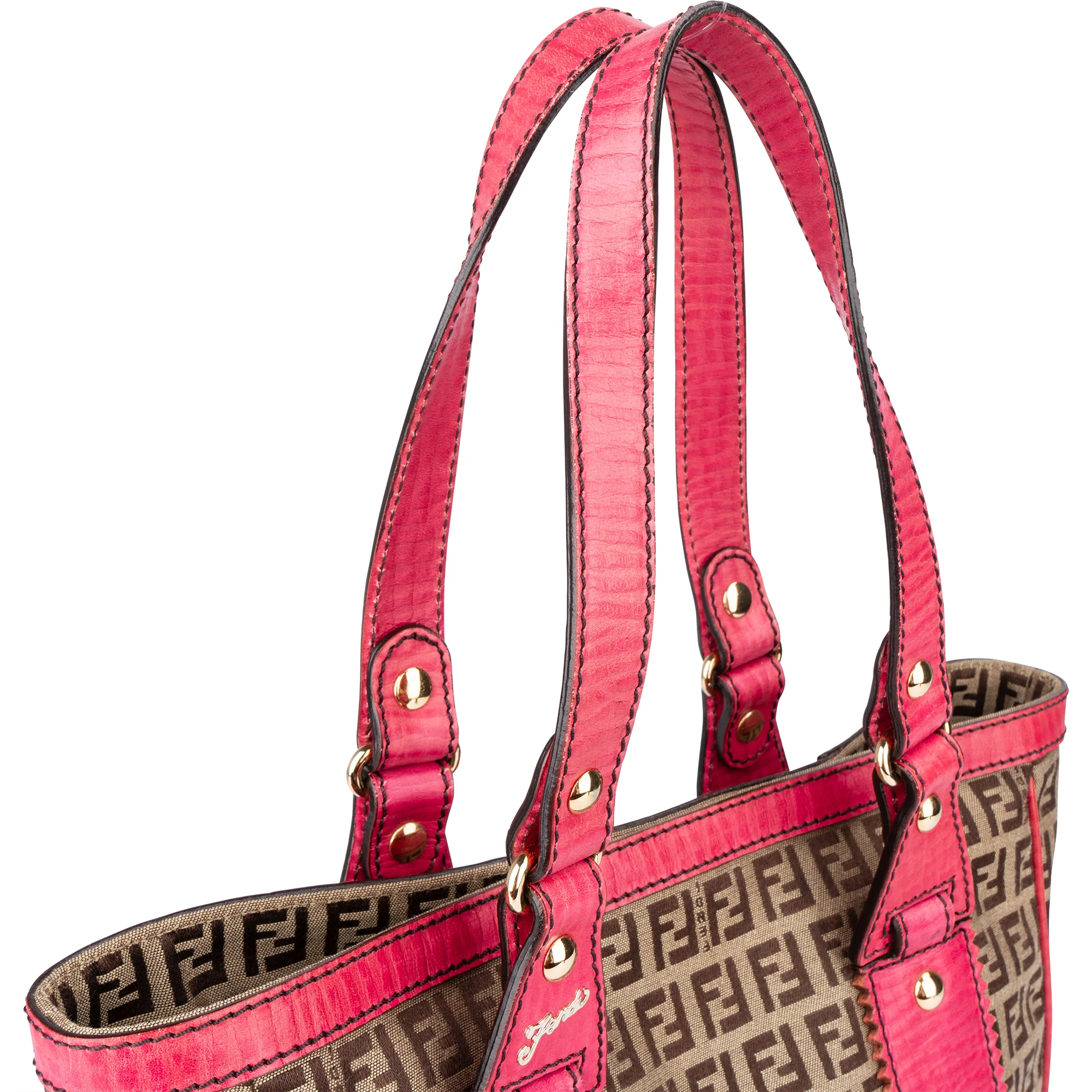 Fendi FF Monogram Calamita Handbag