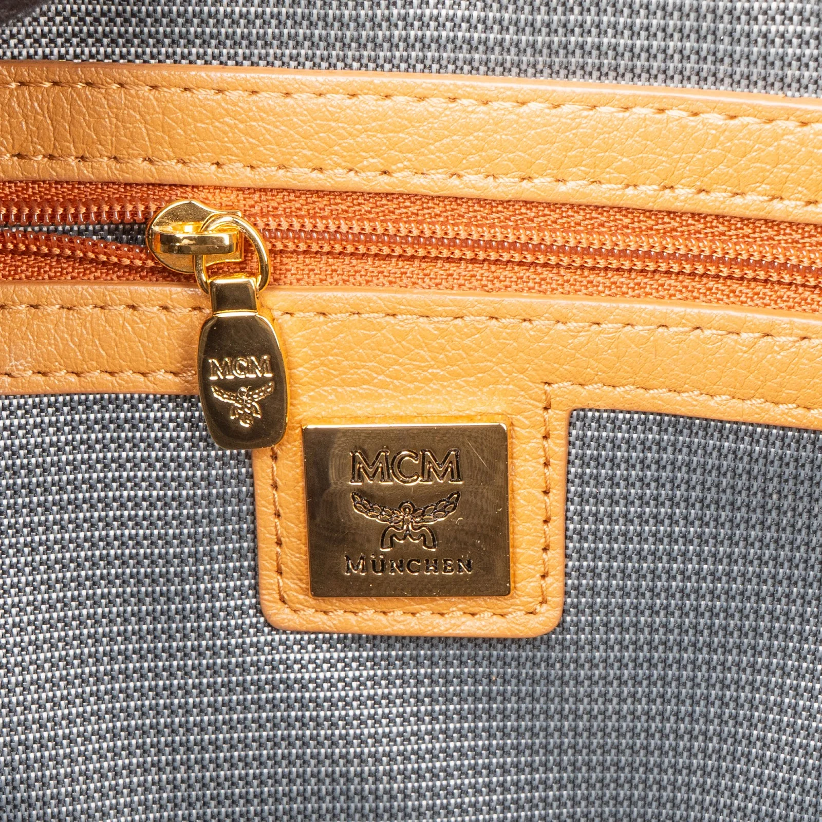 MCM Monogram Visetos Studs Backpack