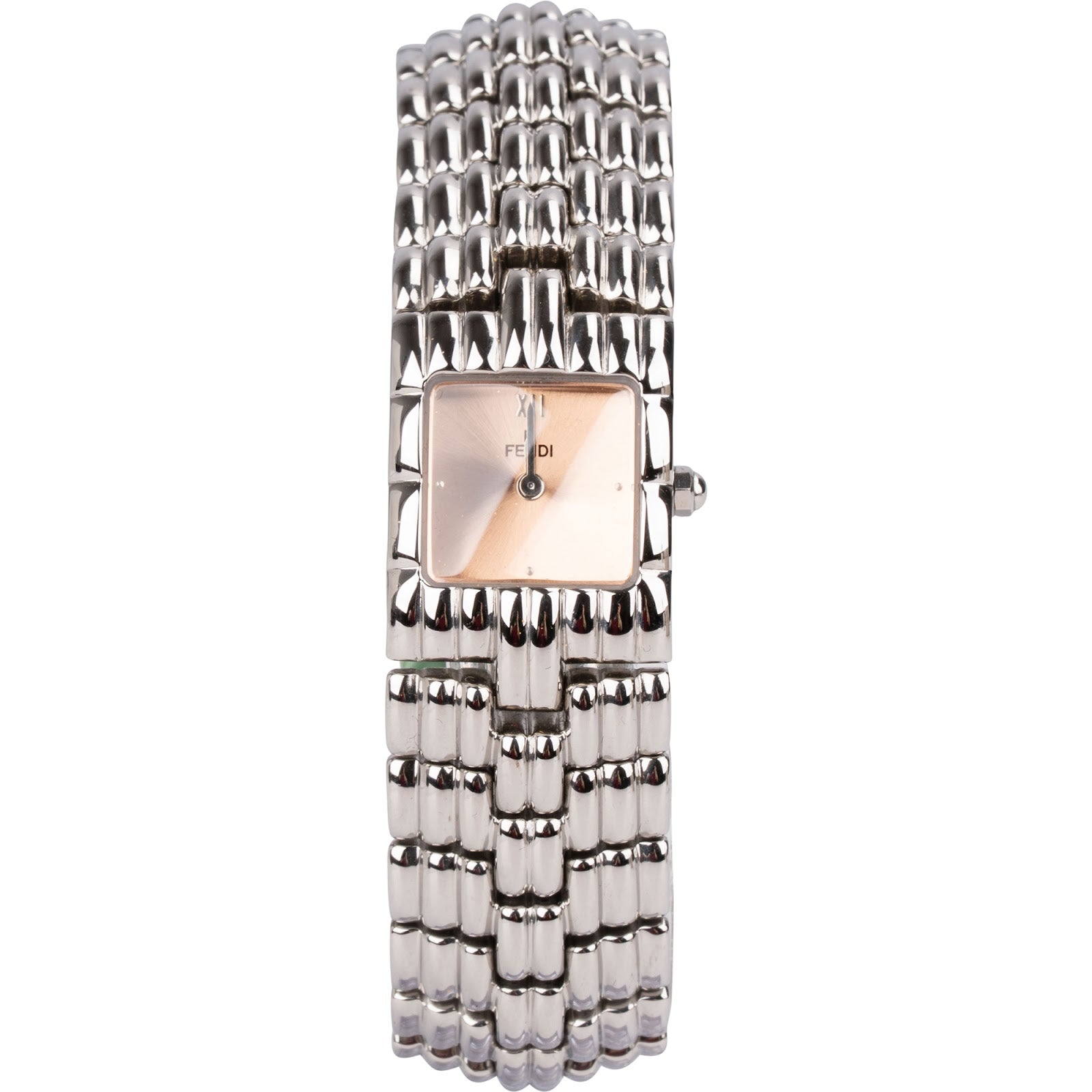 Fendi Rare Silver Tone 680L Damenuhr