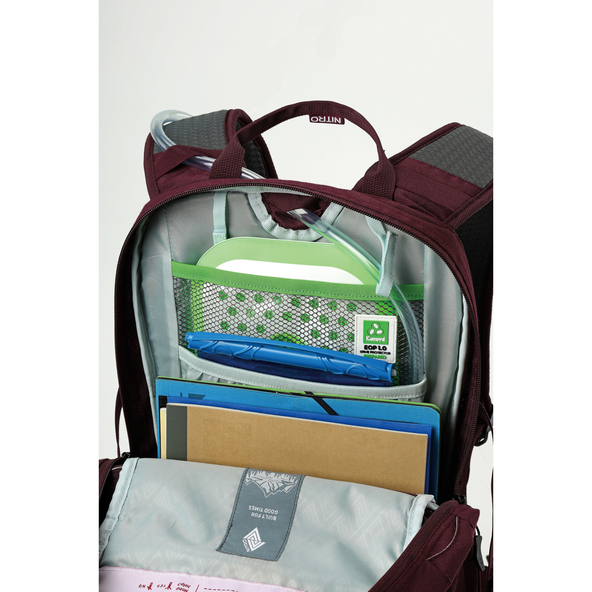 Snowboardrucksack ROVER 14 - Wine