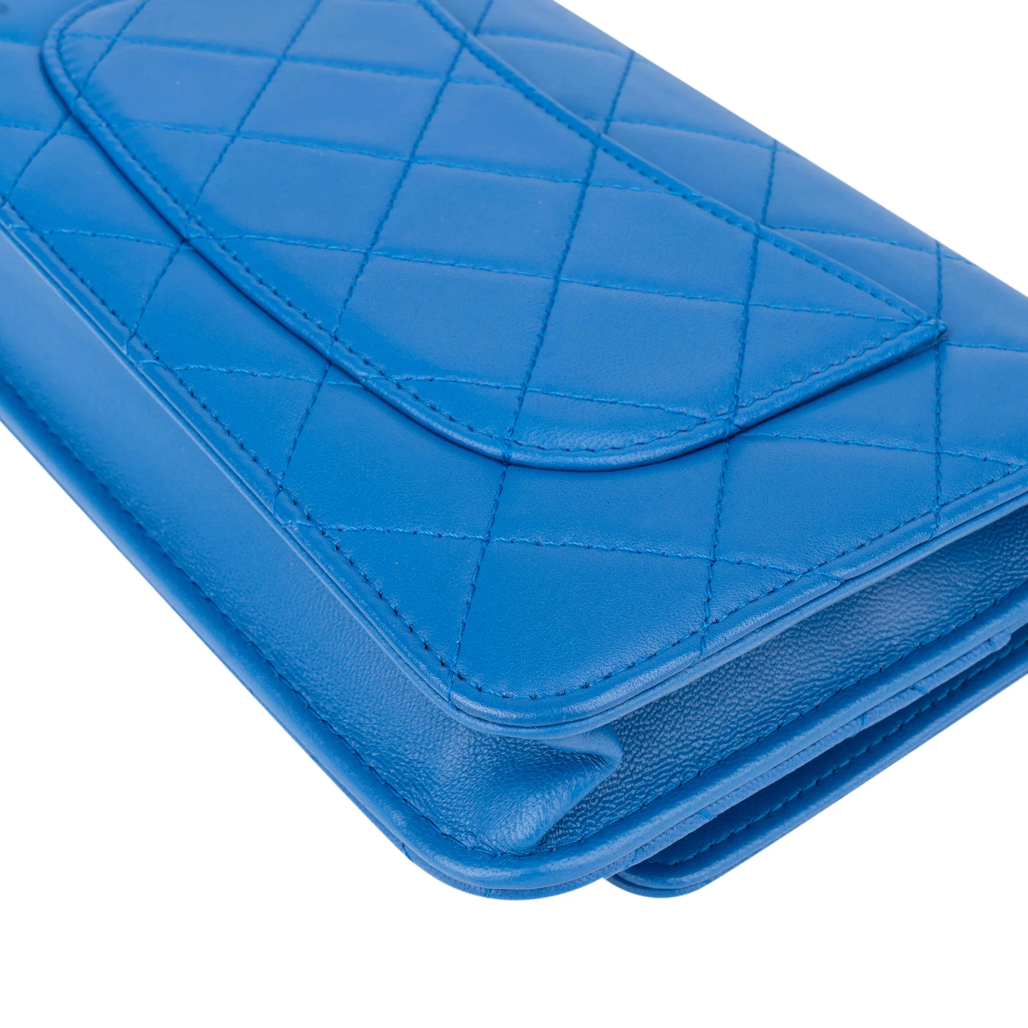 Chanel Quilted Lambskin Wallet On Chain Crossbody Bag