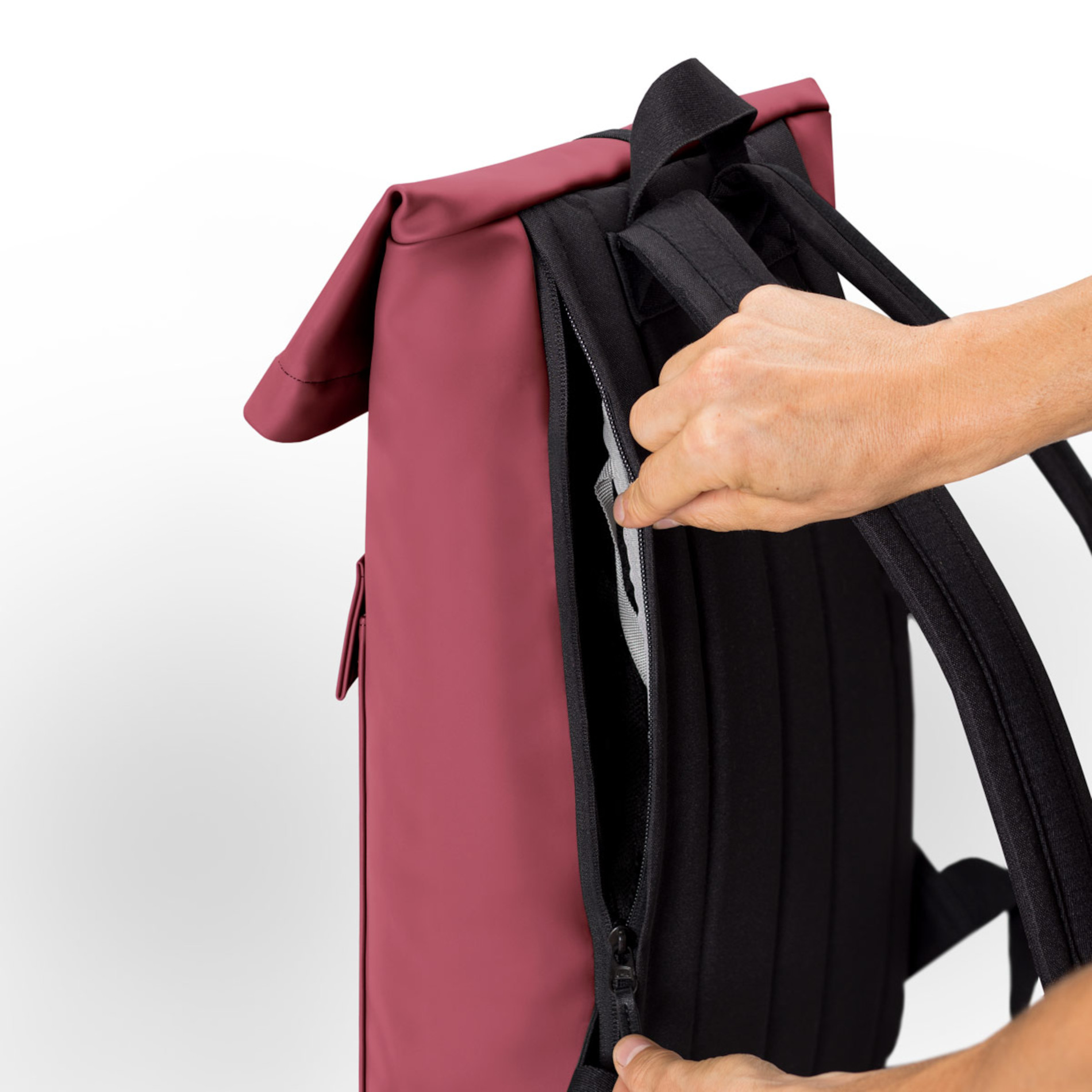 Jannik Medium Lotus Infinity - Burgundy