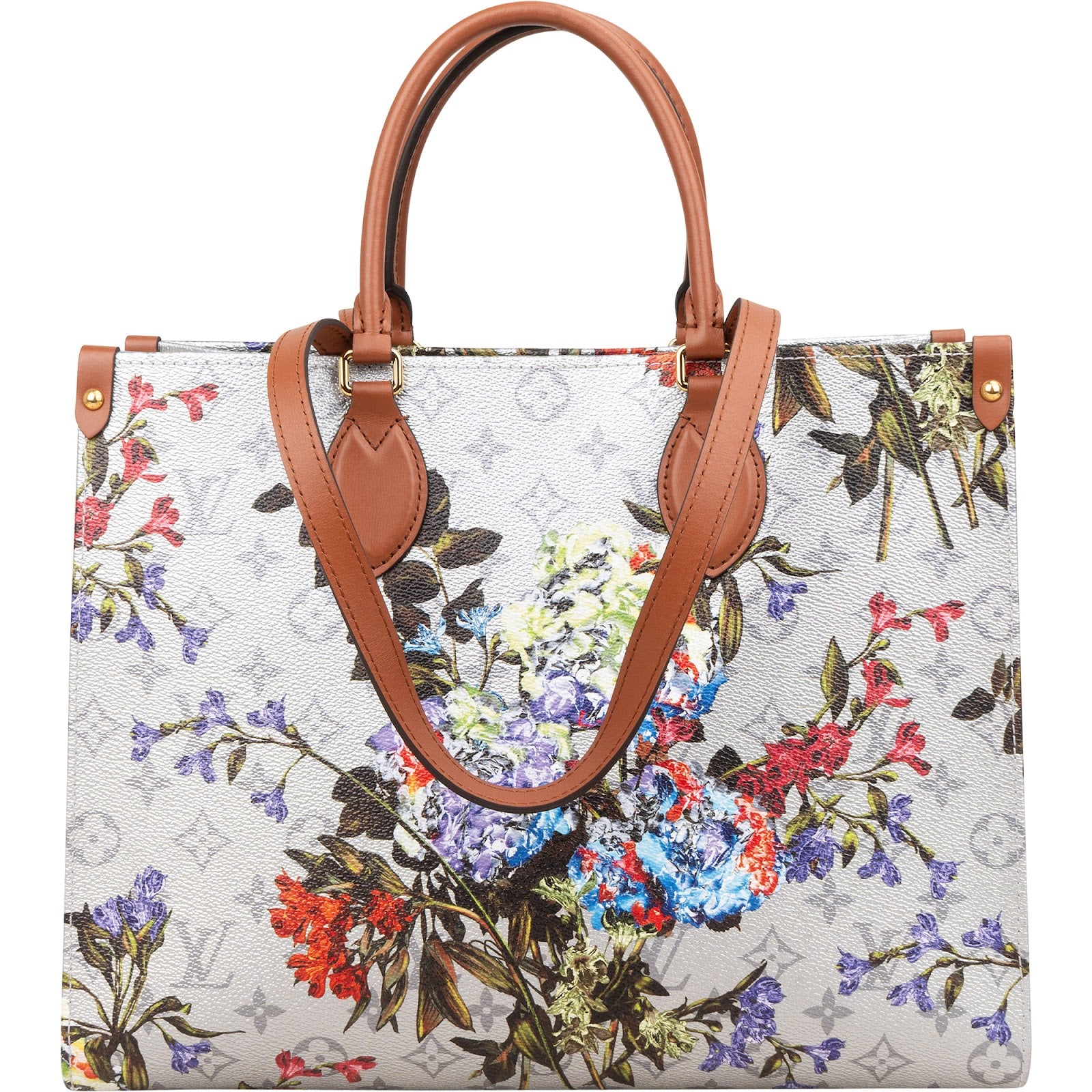 Louis Vuitton Limited Monogram Tufted Garden Urs Fischer OnTheGo MM Shoulder Bag
