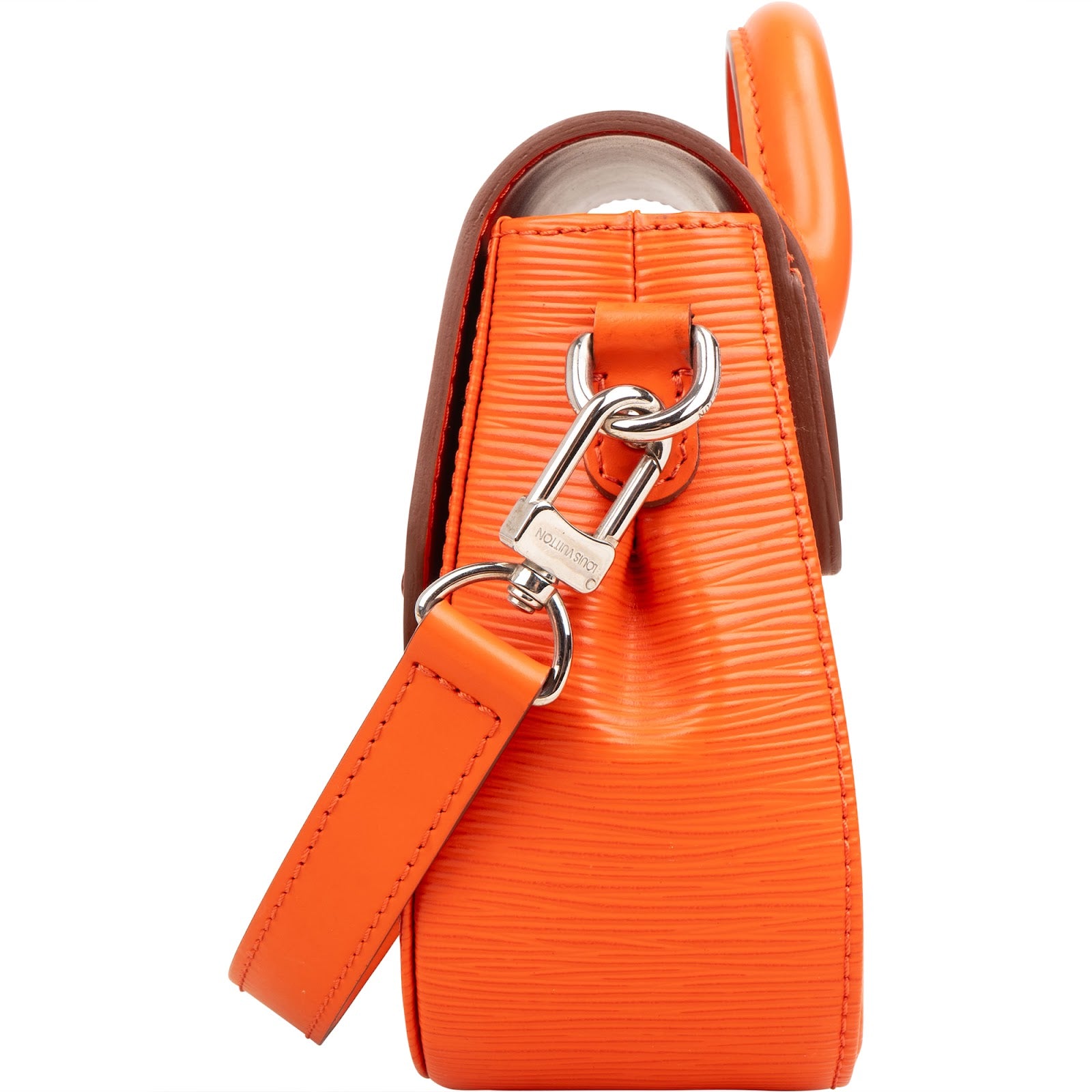 Louis Vuitton Orange Epi Leather Eden PM Shoulder Handbag