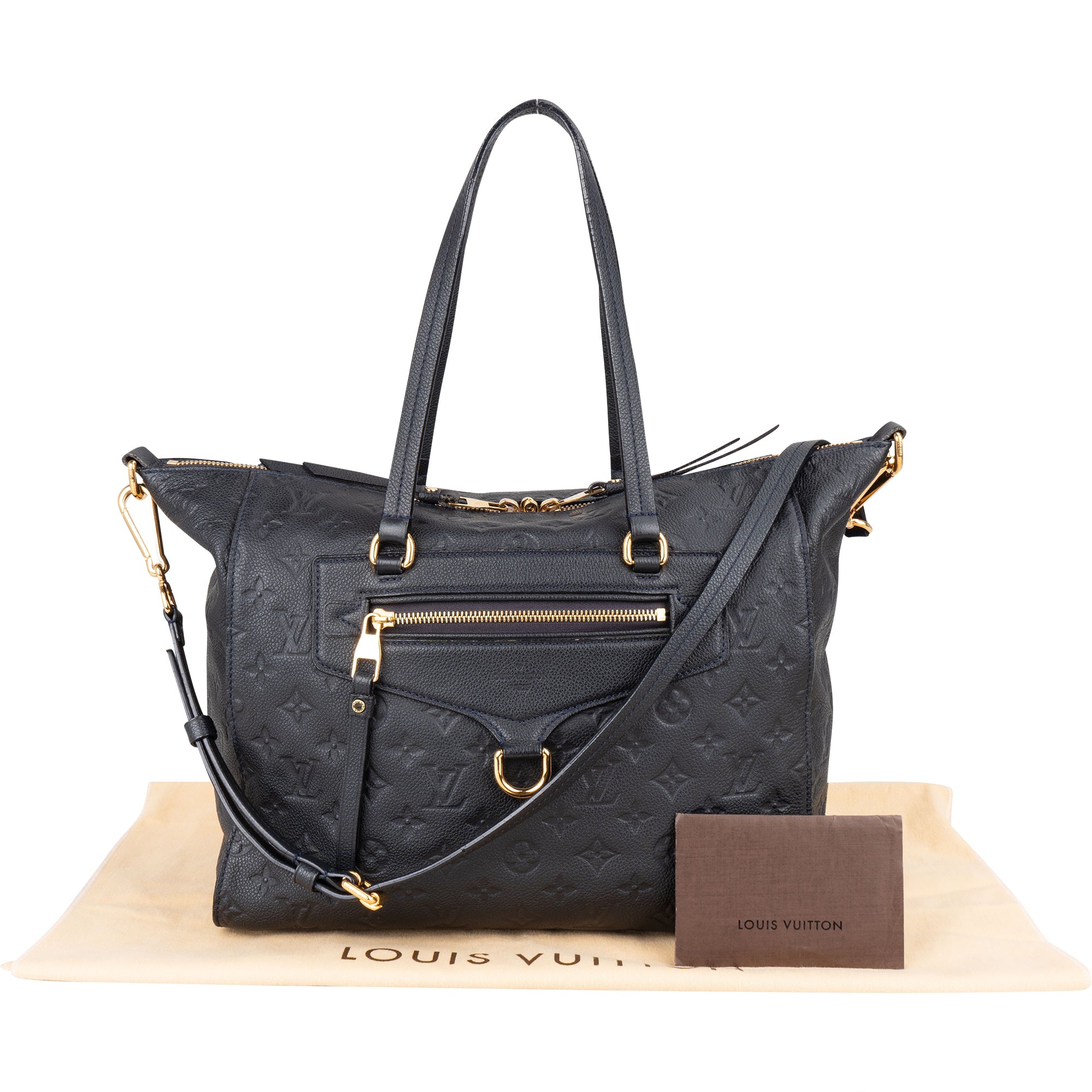 Louis Vuitton Leather Empreinte Monogram Lumineuse PM Handbag