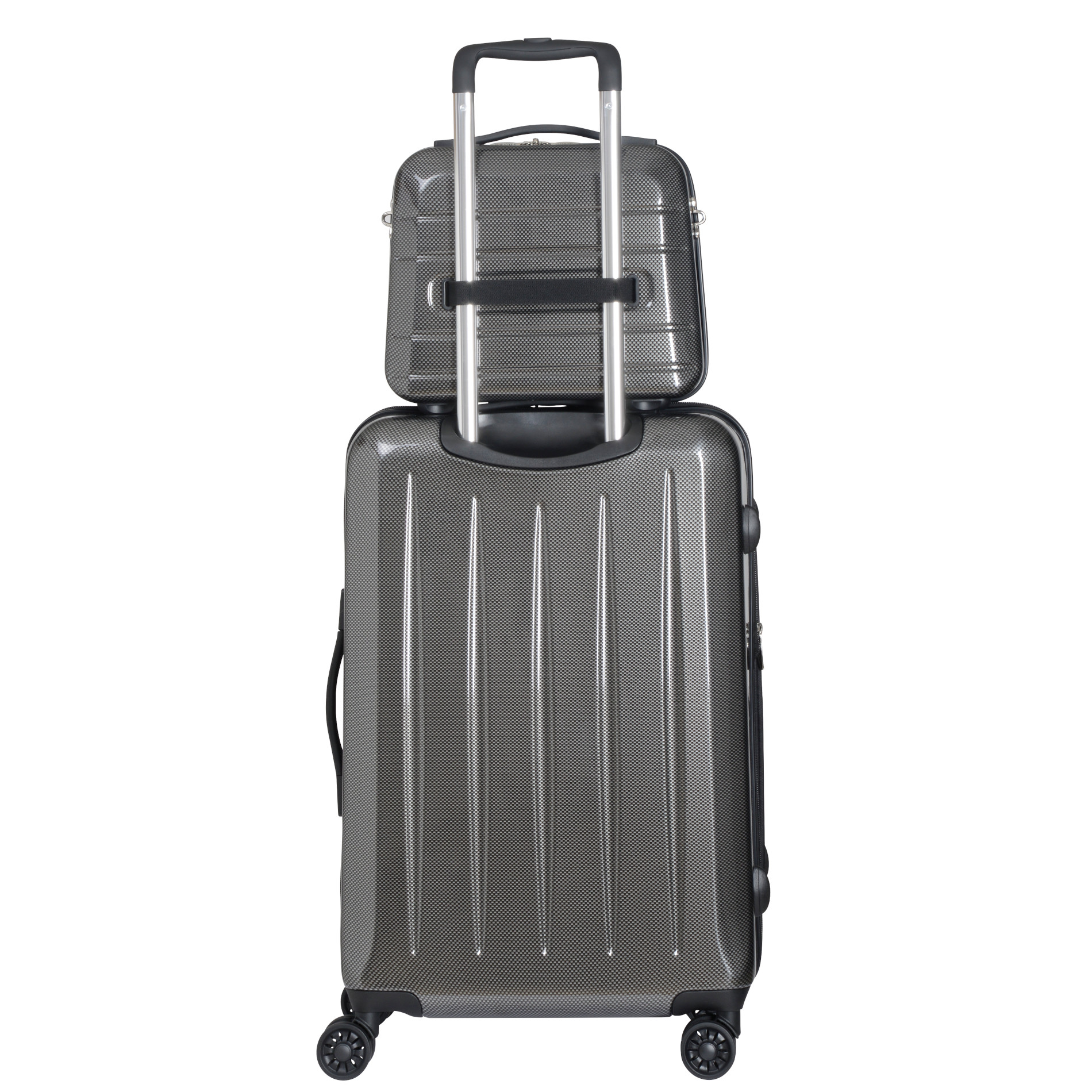 Beautycase LONDON 2.0 - carbon silber