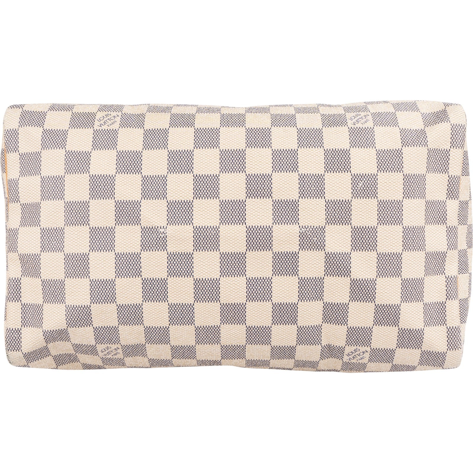 Louis Vuitton Damier Azur Monogram Speedy 30 Boston Bag