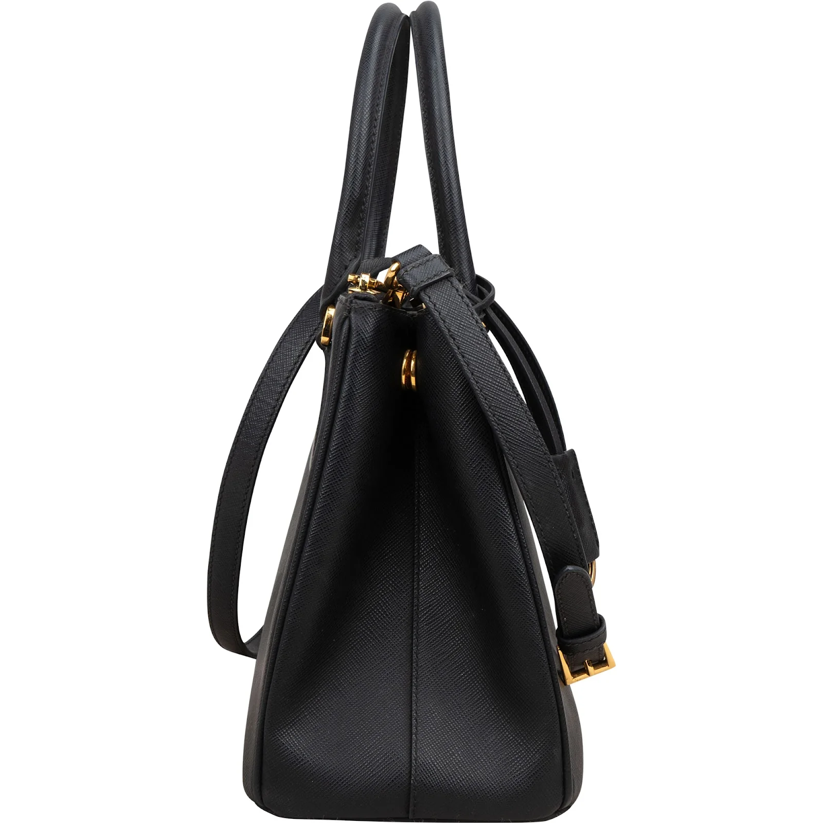 Prada Back Saffiano Leather Galleria Handbag