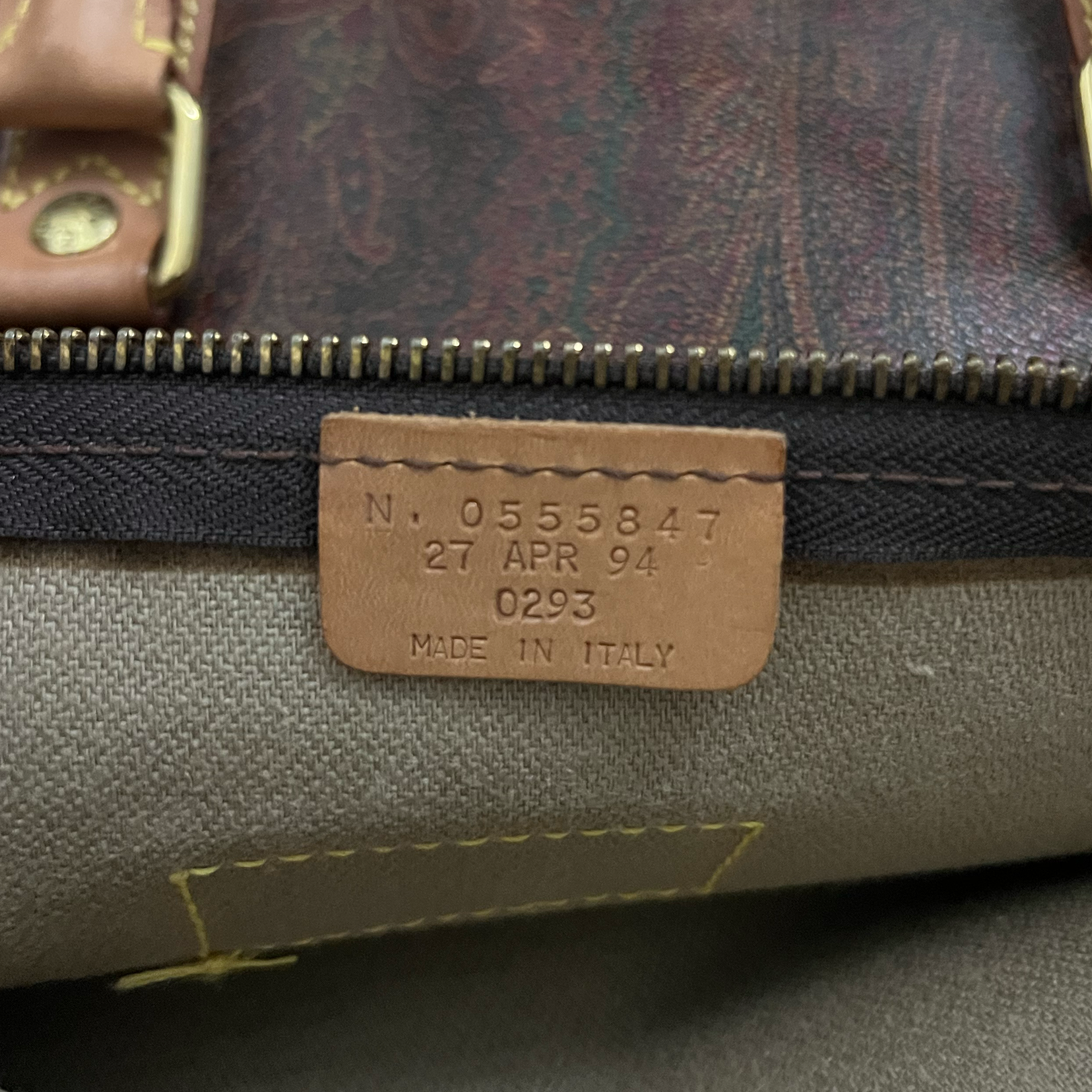 Etro Reisetasche 50 Paisley