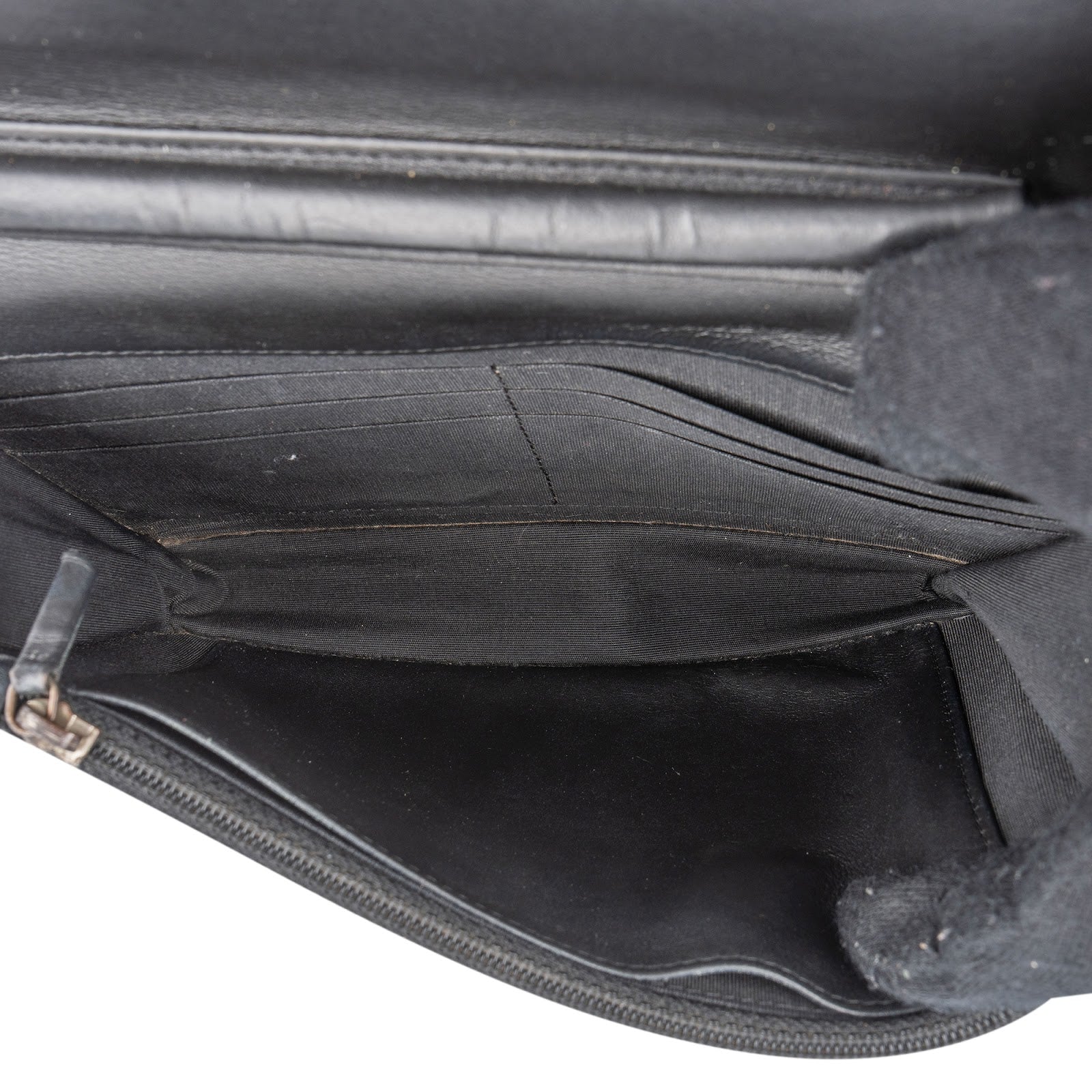 Chanel Caviar Leather CC Wallet on Chain Crossbody Bag