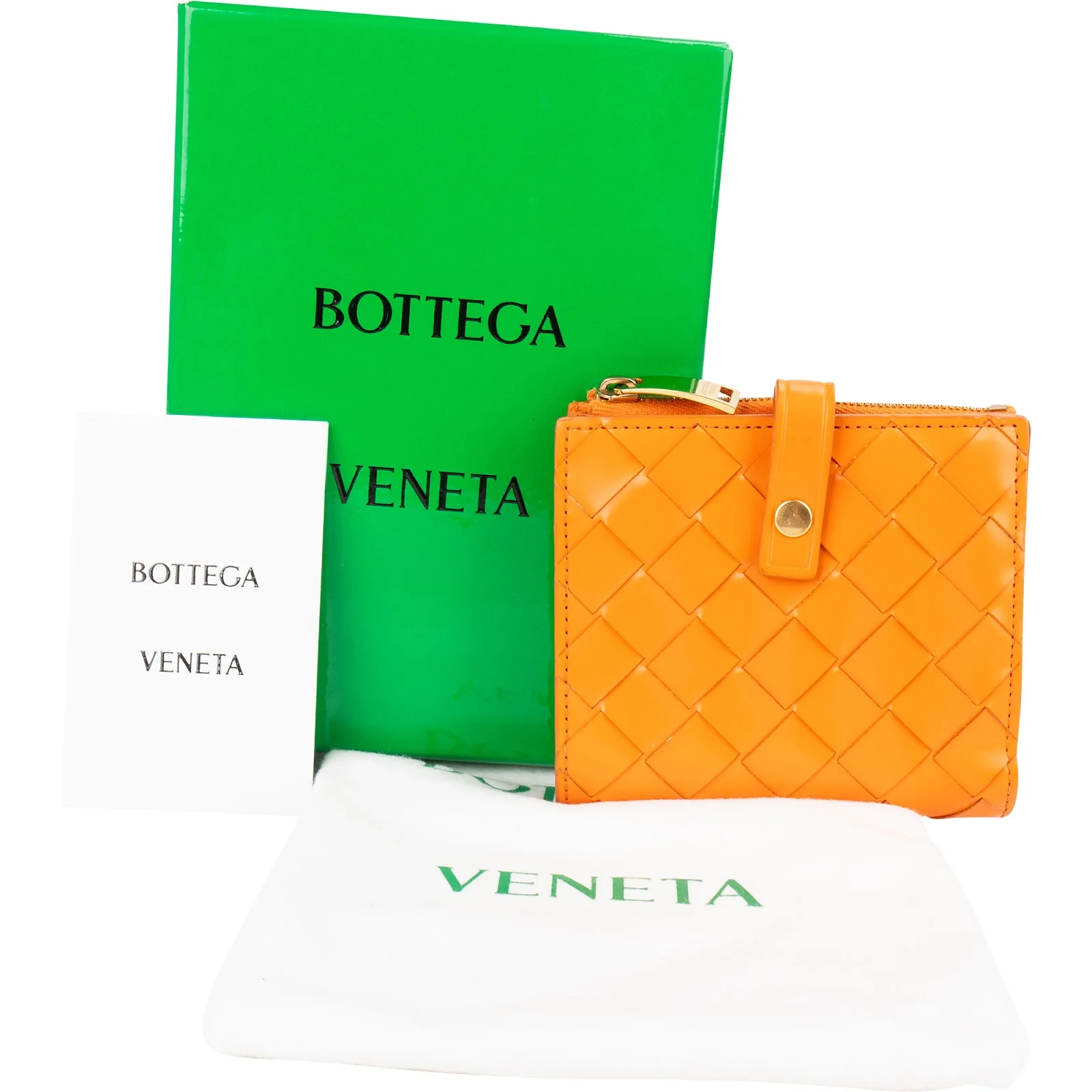 Bottega Veneta Intrecciato Bi-fold Wallet
