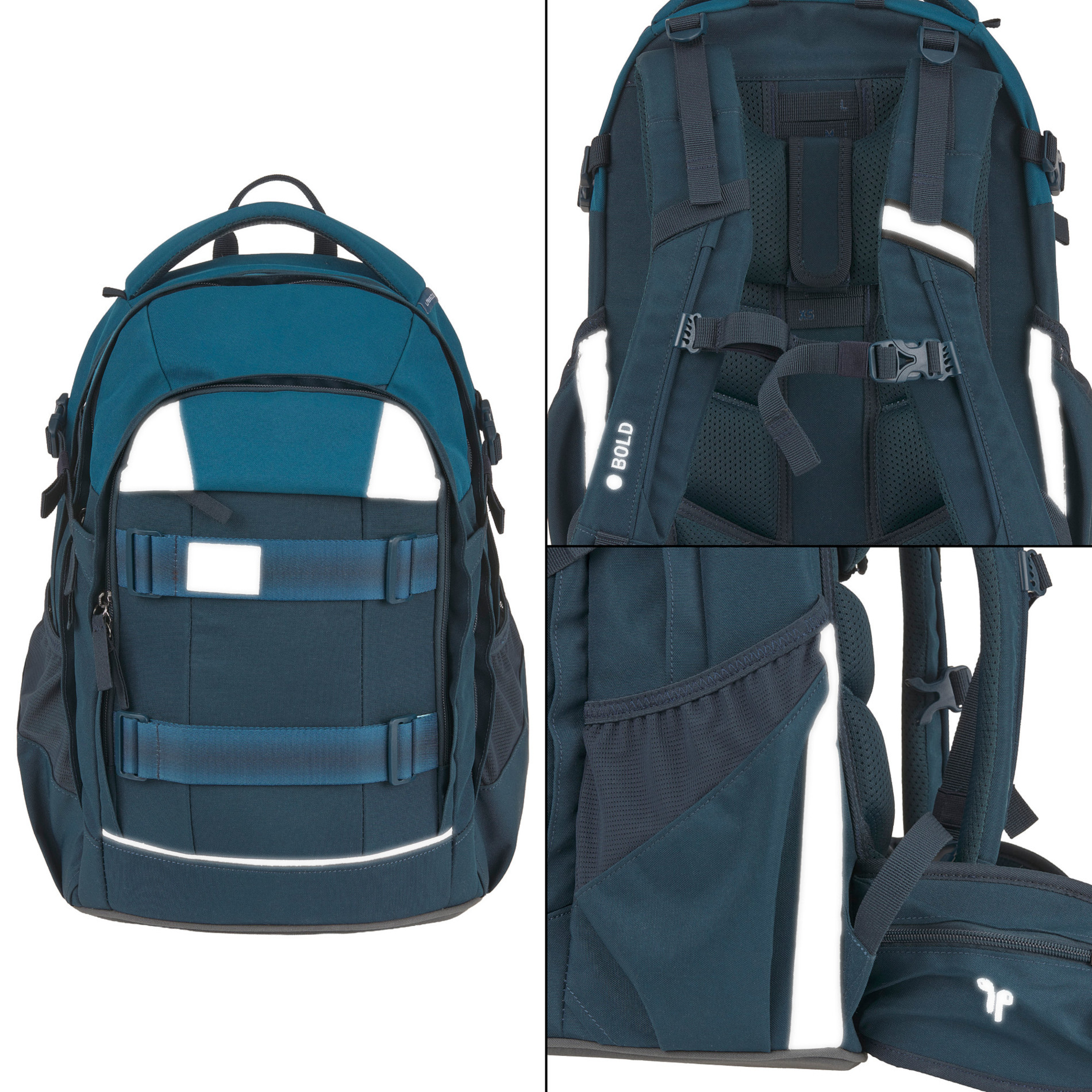 School Backpack Origin Bold - Dark Blue