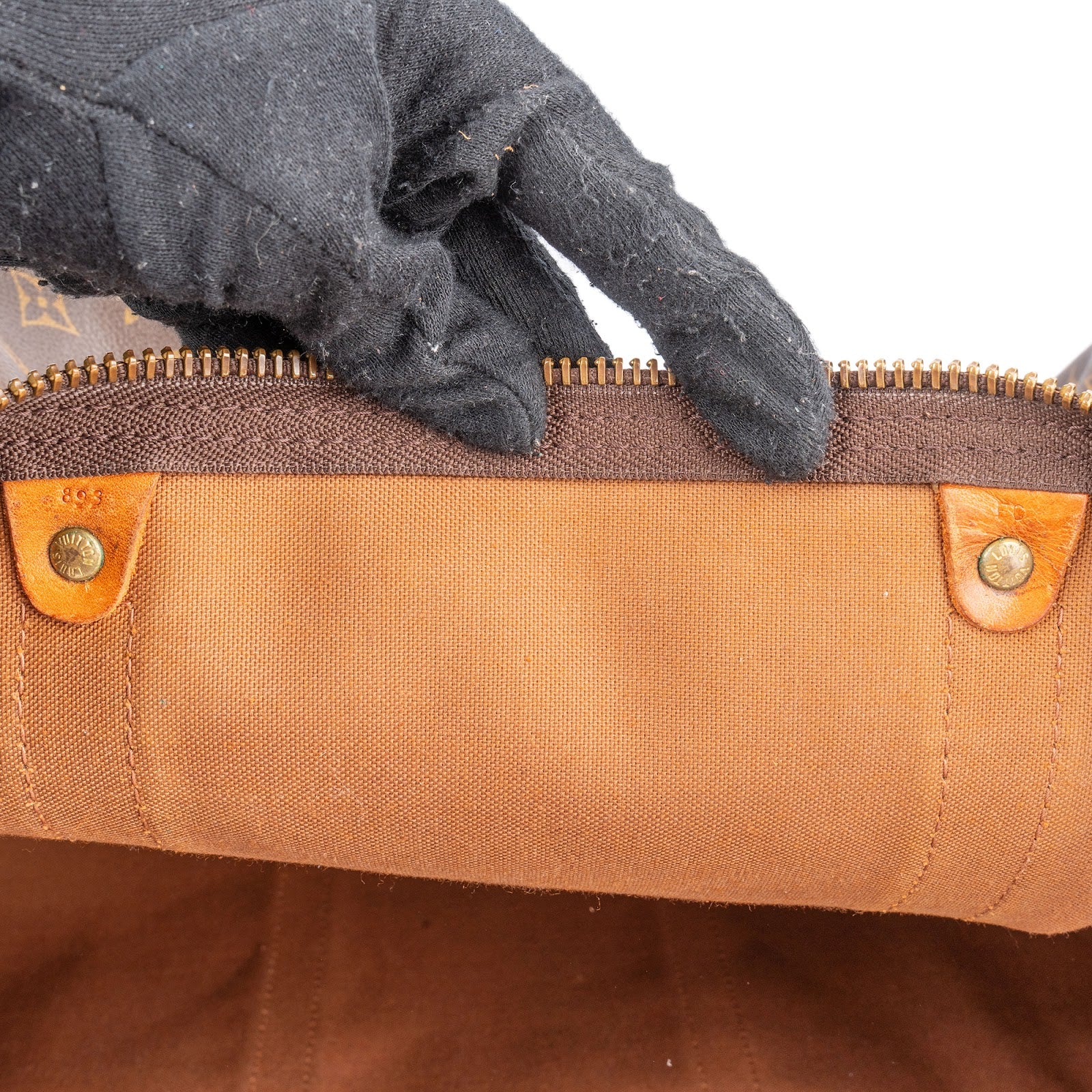 Louis Vuitton Monogram Canvas Keepall 60 Bandoulière Travel Bag