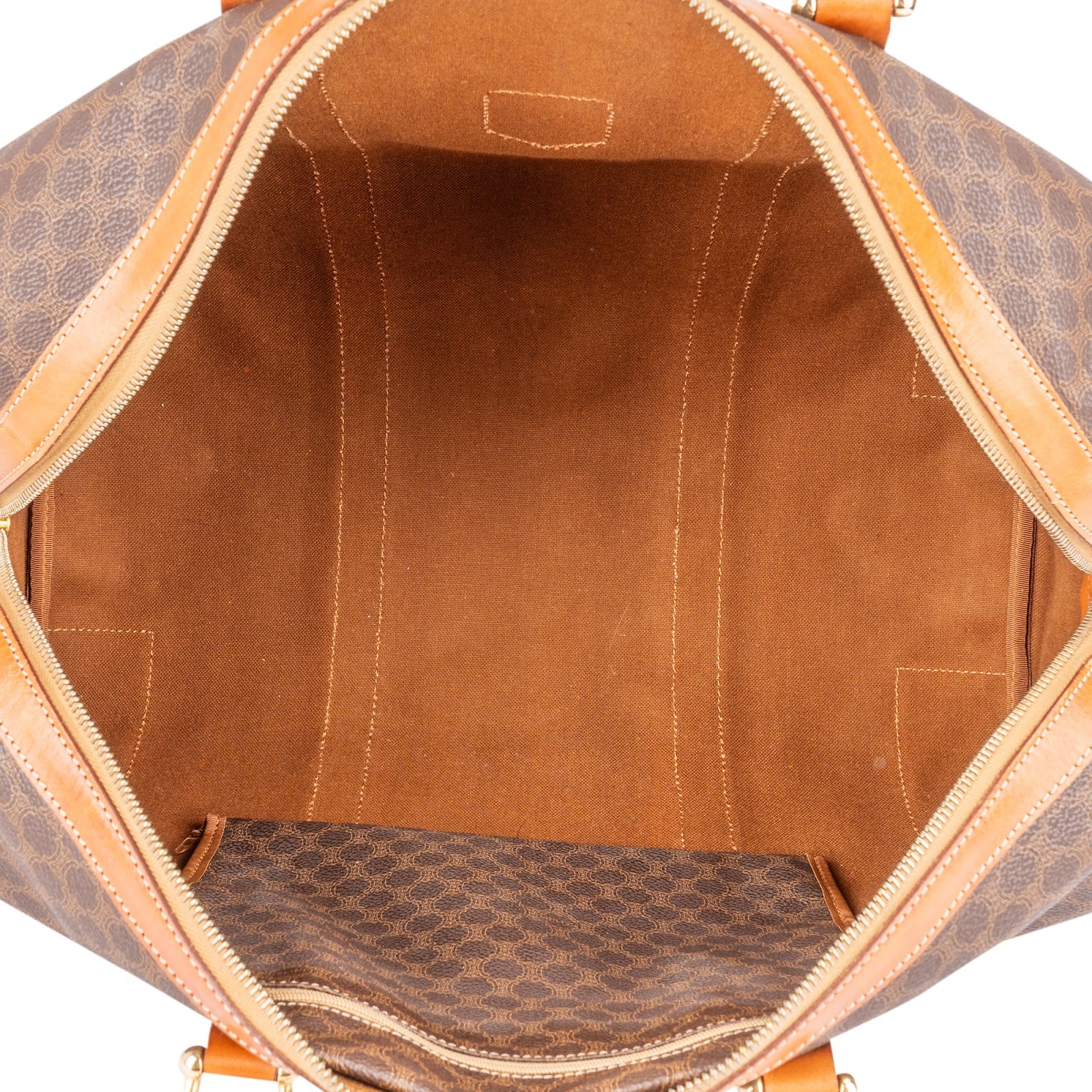 Celine Monogram Macadam Canvas Boston 45 Reisetasche