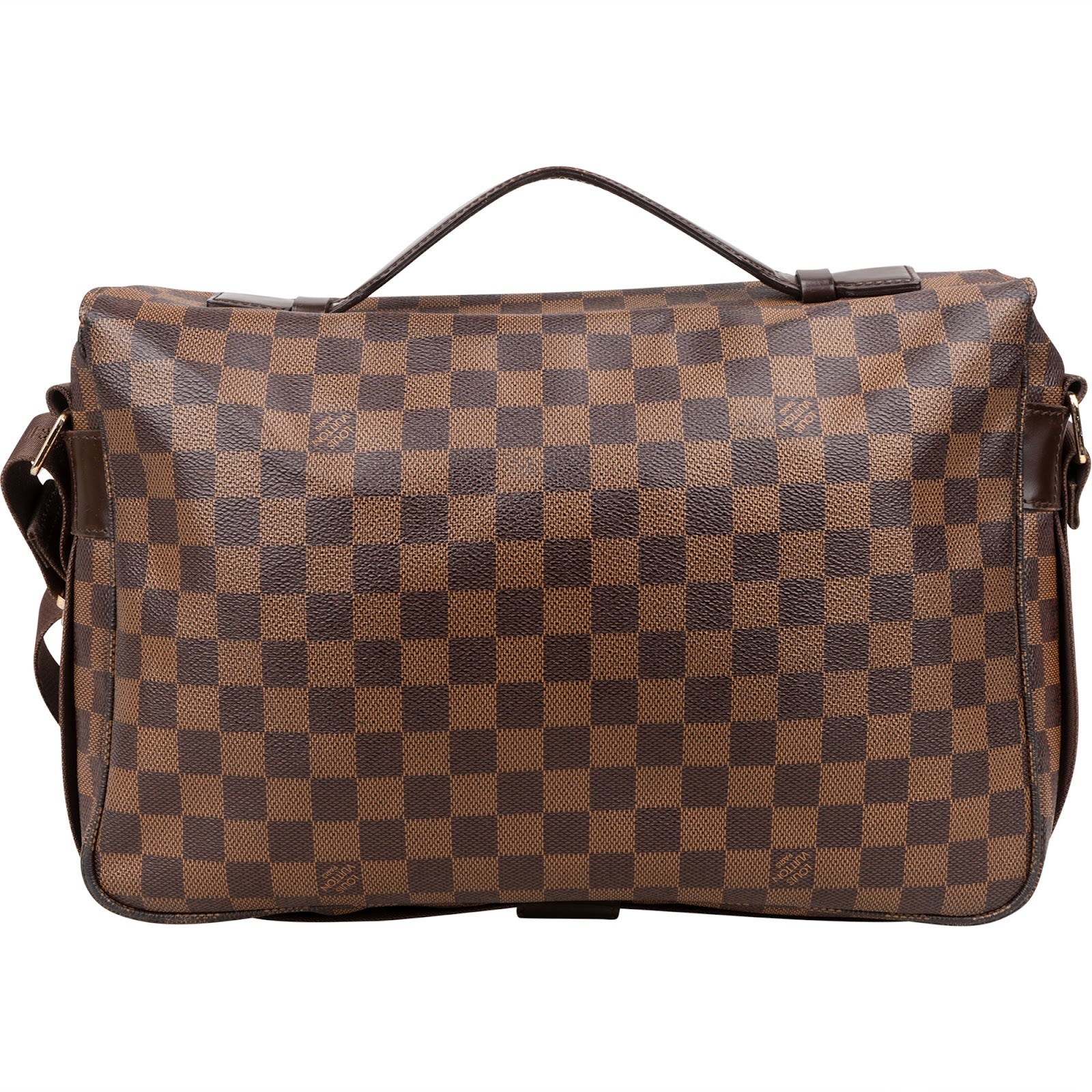 Louis Vuitton Monogram Damier Ebene Canvas Broadway Messenger Crossbody Bag