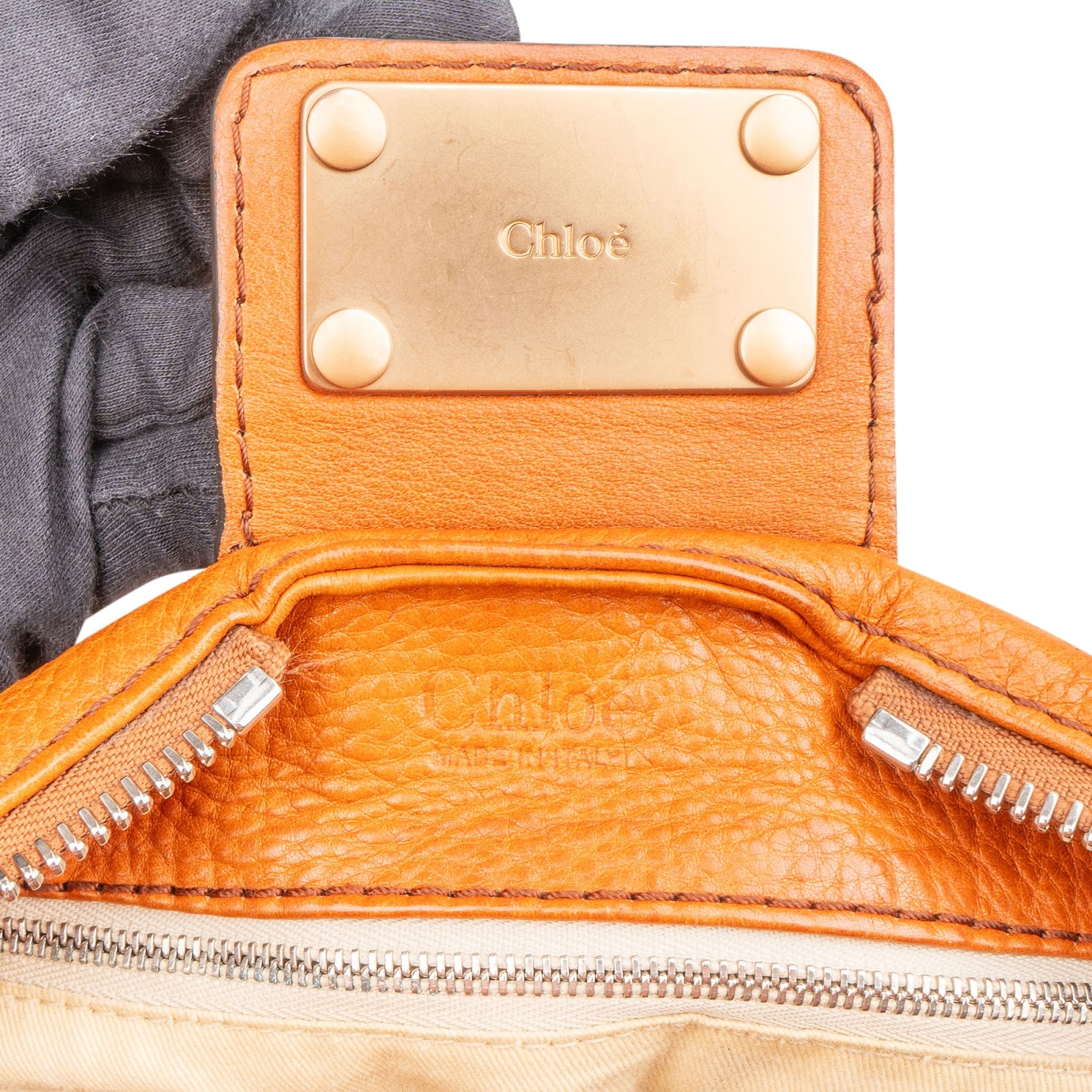 Chloé Leather Paddington Crossbody Handbag