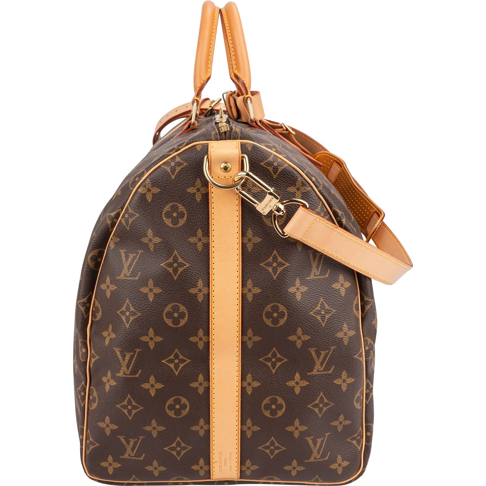 Louis Vuitton Monogram Canvas Keepall 55 Bandoulière Reisetasche