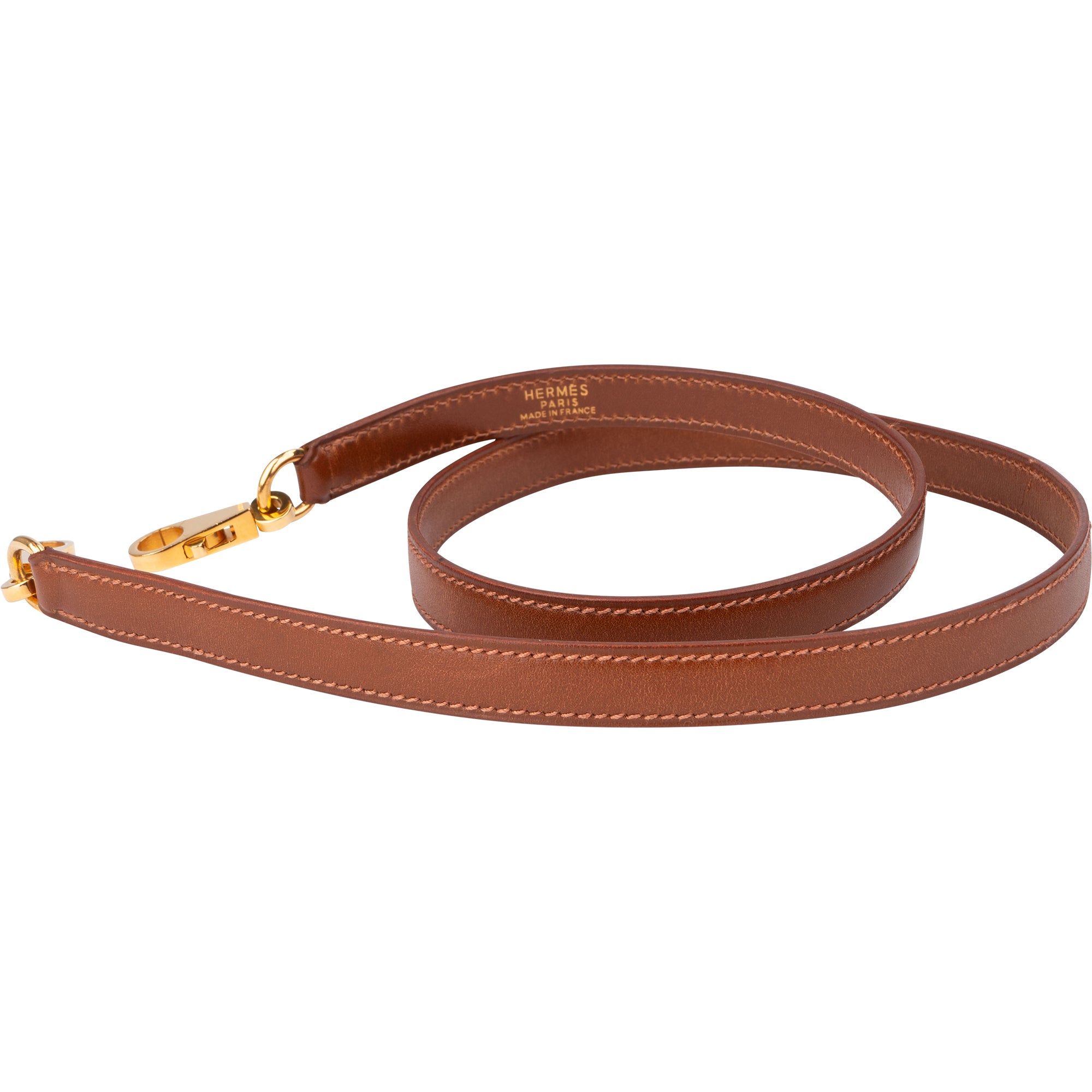 Hermès Brown Leather Kelly Bags Strap