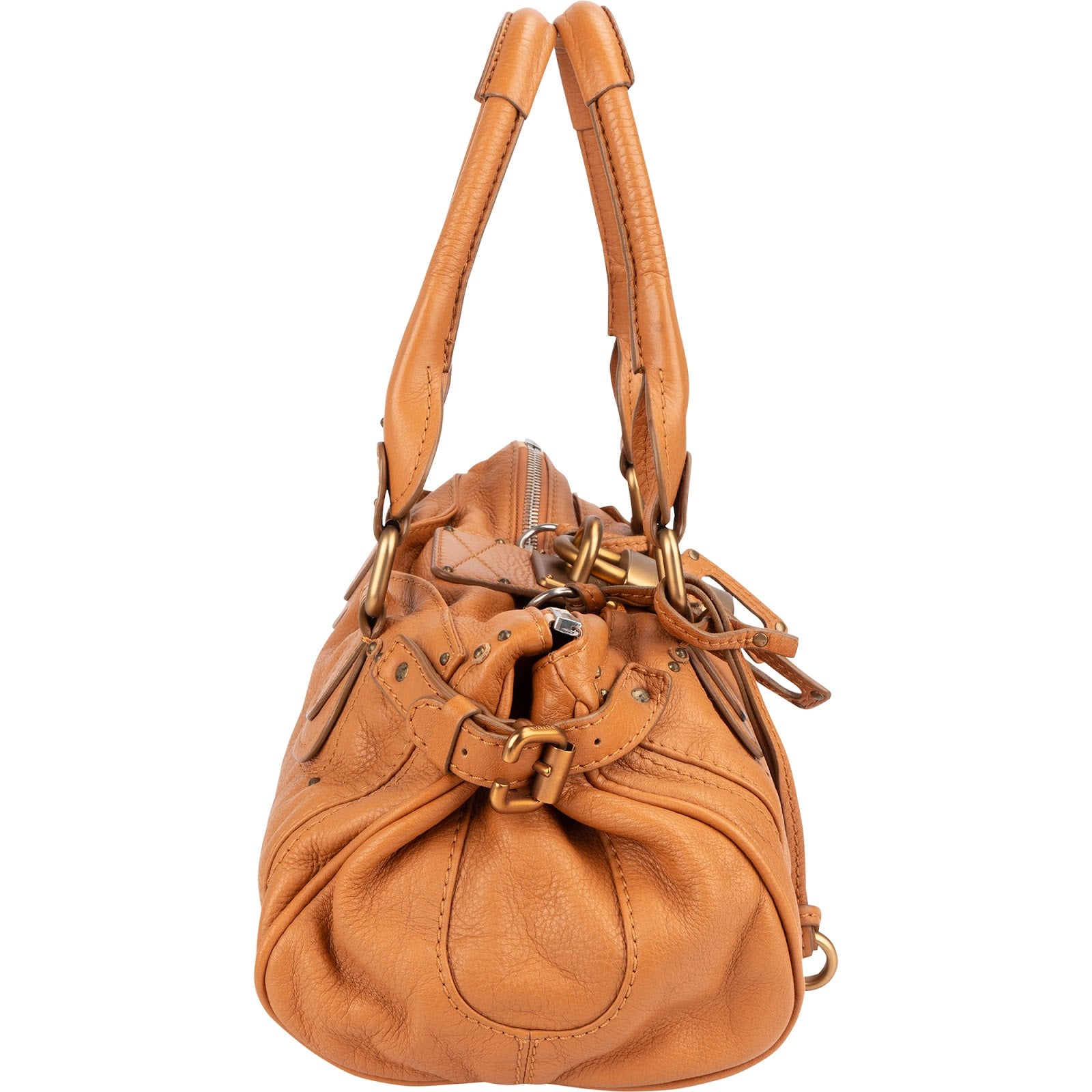 Chloé Grained Leather Paddington Handbag