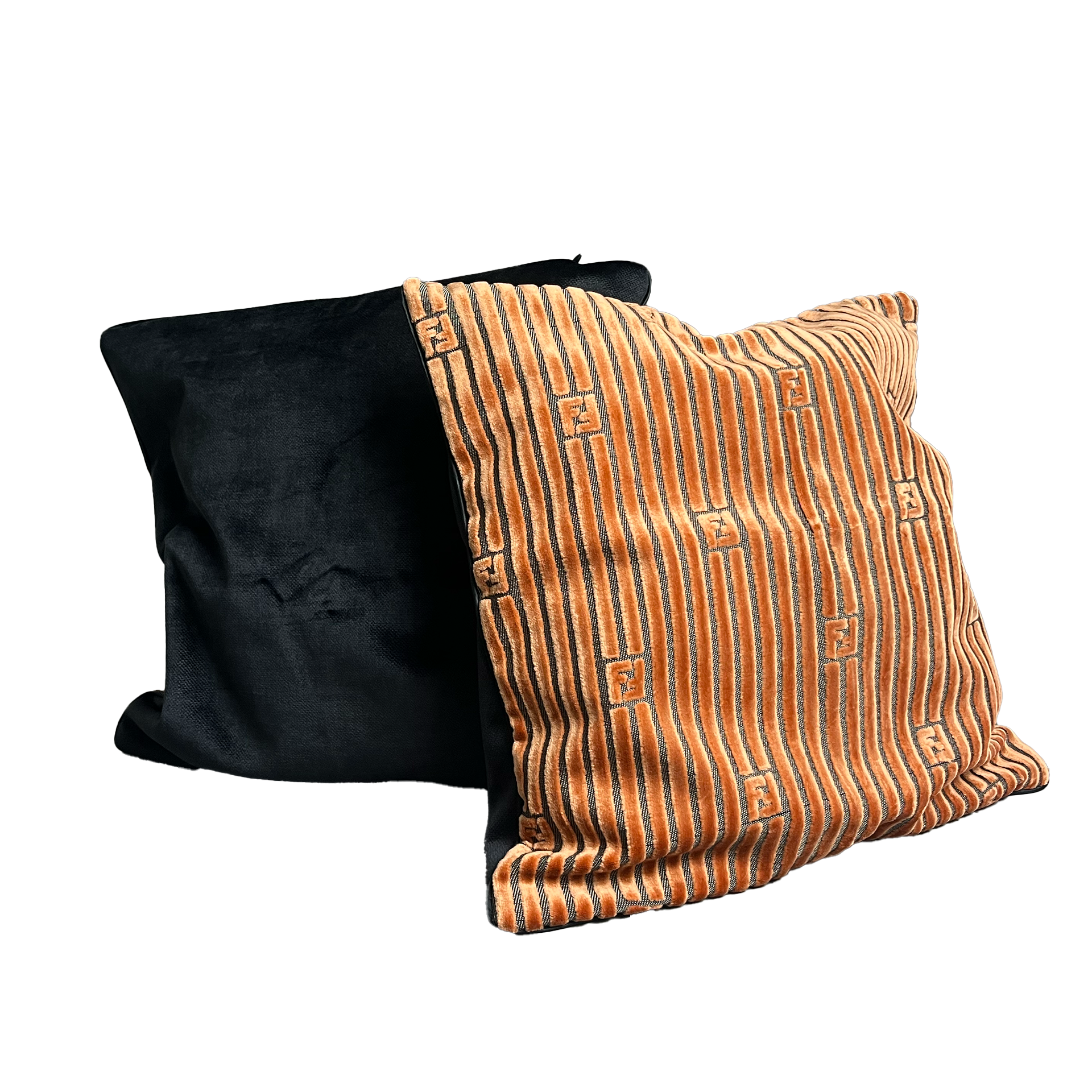 Fendi - neues Set von zwei Kissen made of Fendi Casa fabric
